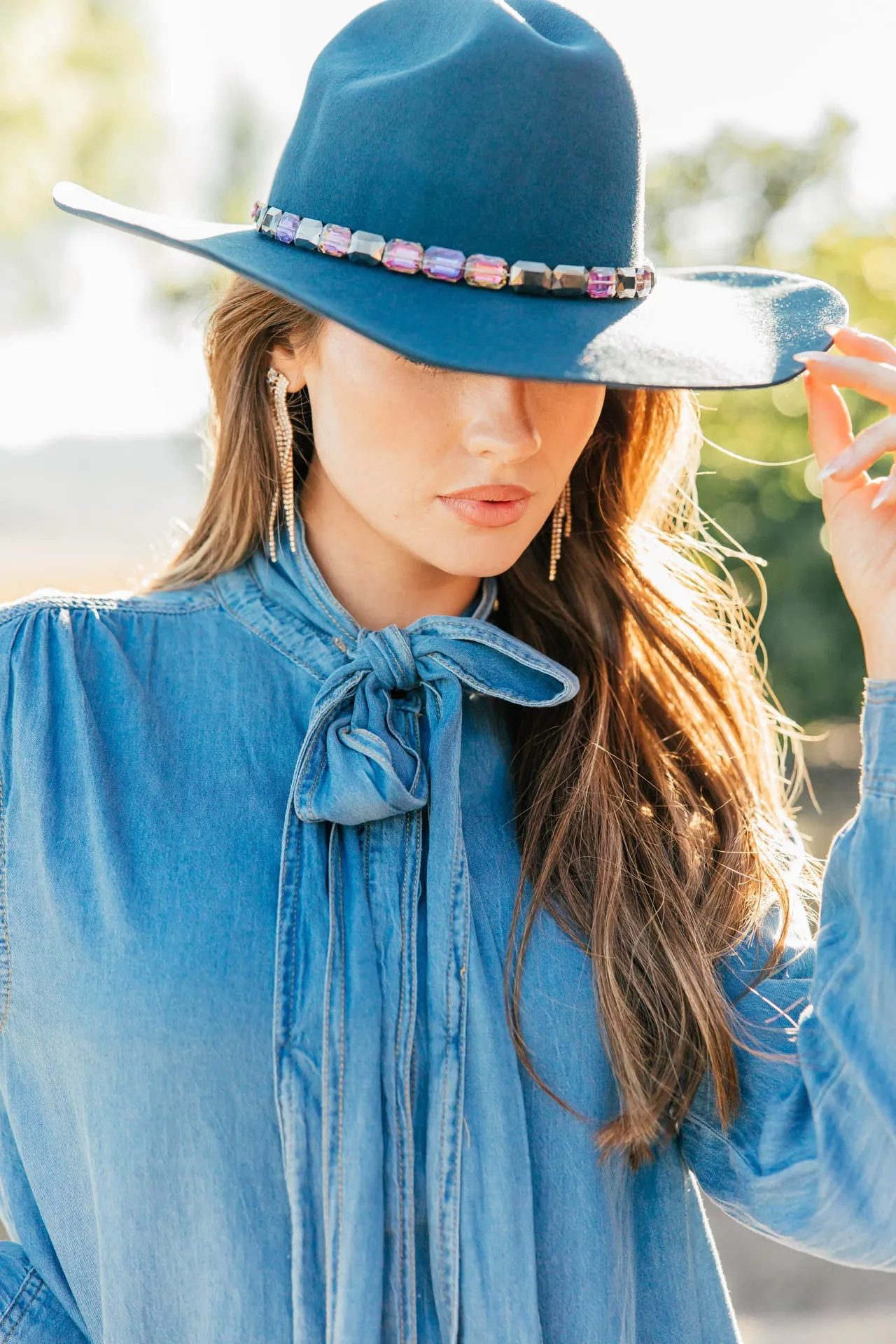 NEW!! Metallic Beaded Hat Band sold by Glitzy Bella product image thumbnail 4