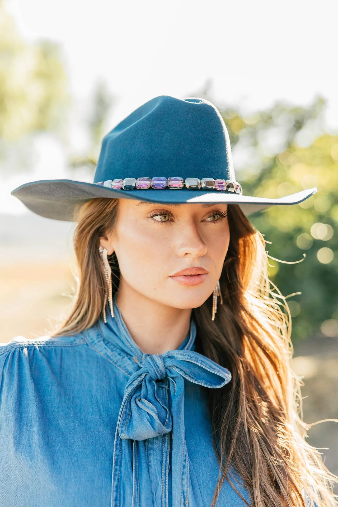 NEW!! Metallic Beaded Hat Band sold by Glitzy Bella product image thumbnail 5