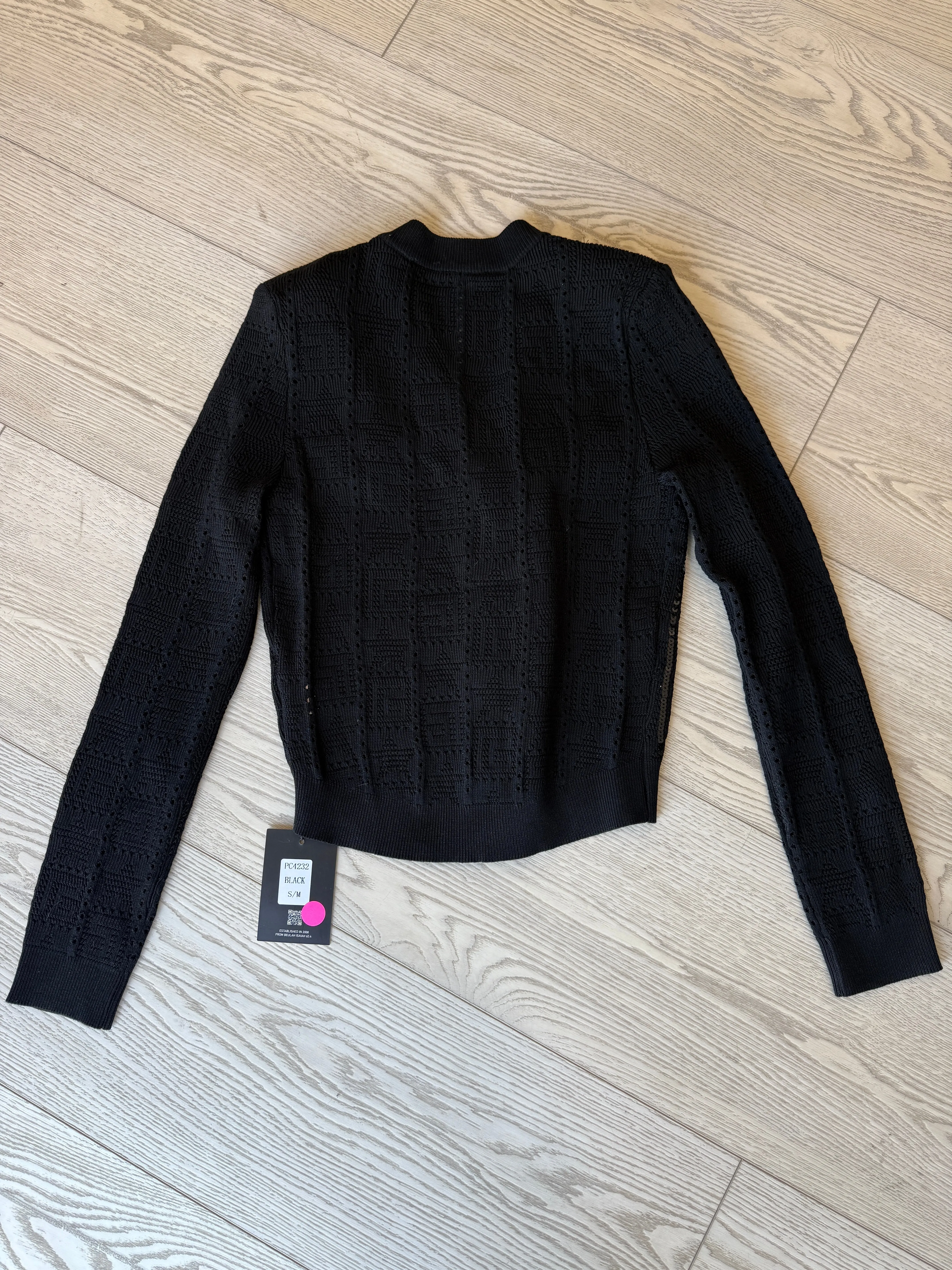 FINAL SALE! Sequin Button up Cardigan sold by Glitzy Bella product image thumbnail 2