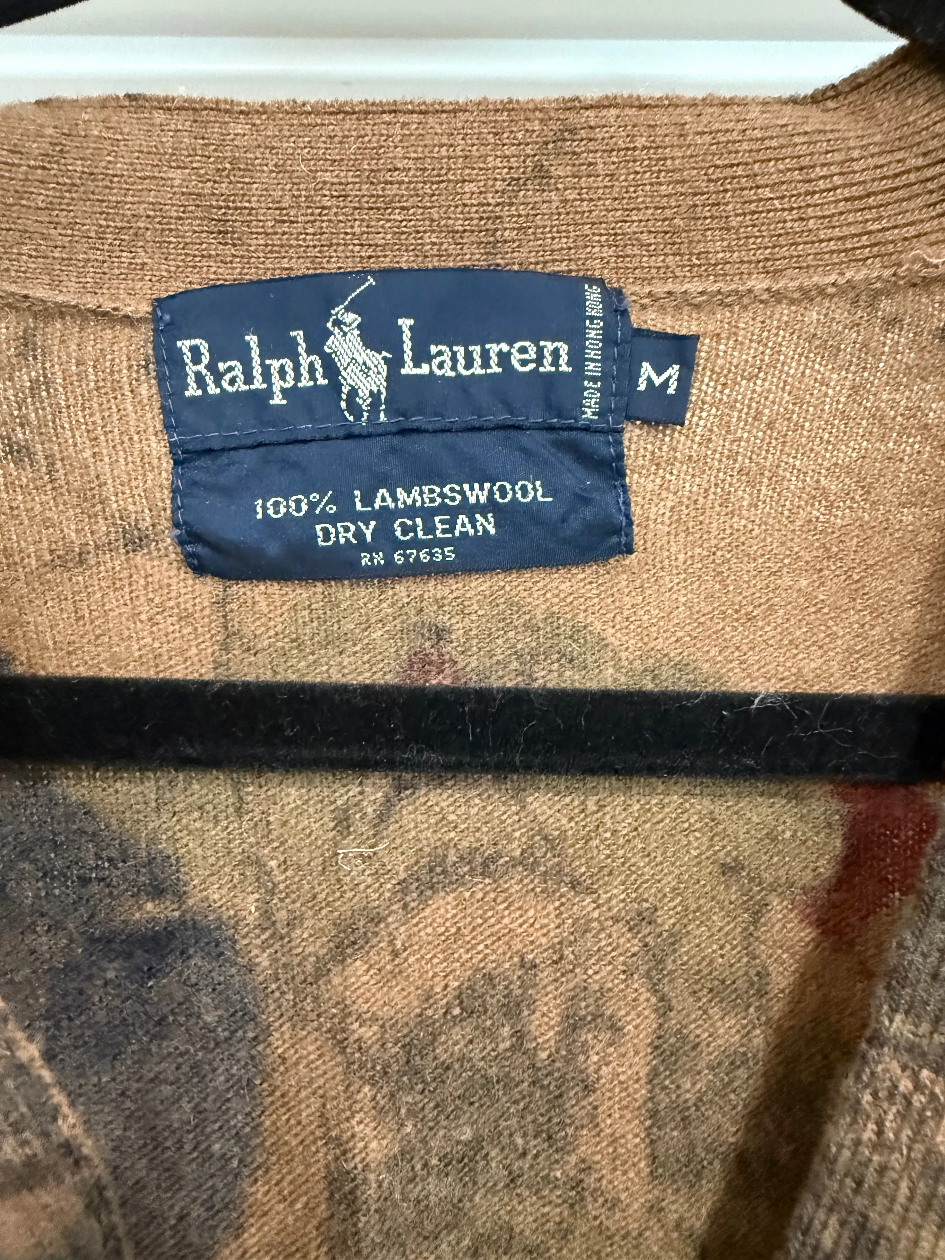 Vintage Ralph Lauren Lambswool Equestrian Cardigan Size Medium sold by Glitzy Bella product image thumbnail 3