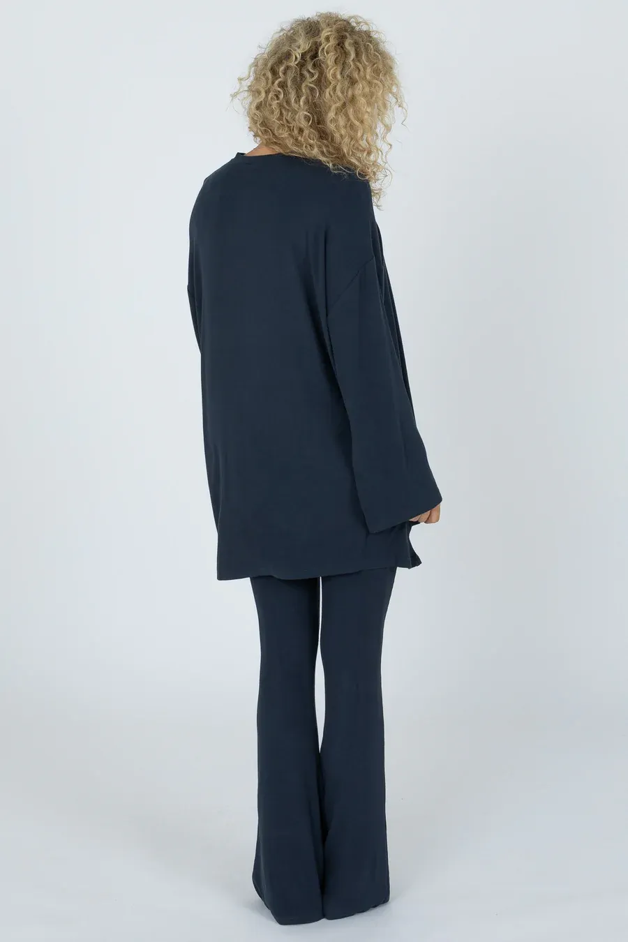 NEW!! All Weekend Long Pant Set in Navy sold by Glitzy Bella product image thumbnail 4