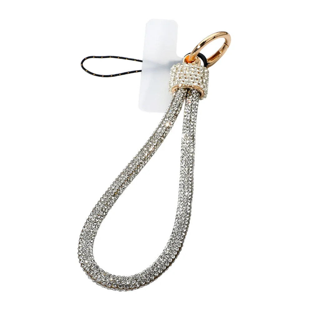 DOORBUSTER!! Rhinestone Keychain in Clear sold by Glitzy Bella product image thumbnail 3