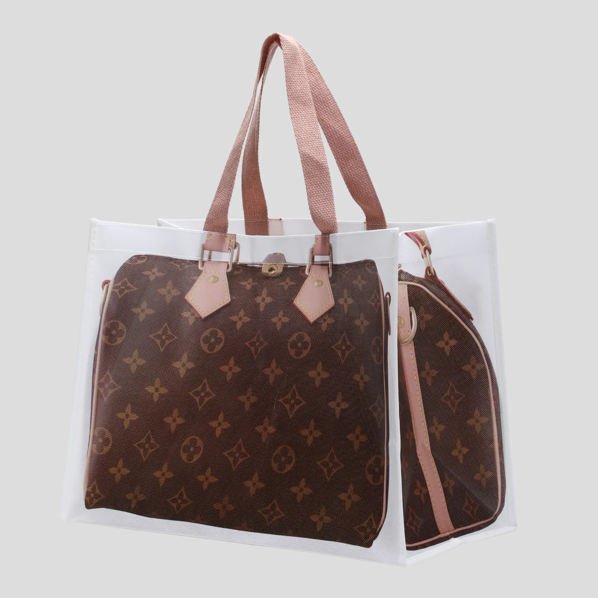 DOORBUSTER!! Icon Medium Tote in Brown sold by Glitzy Bella