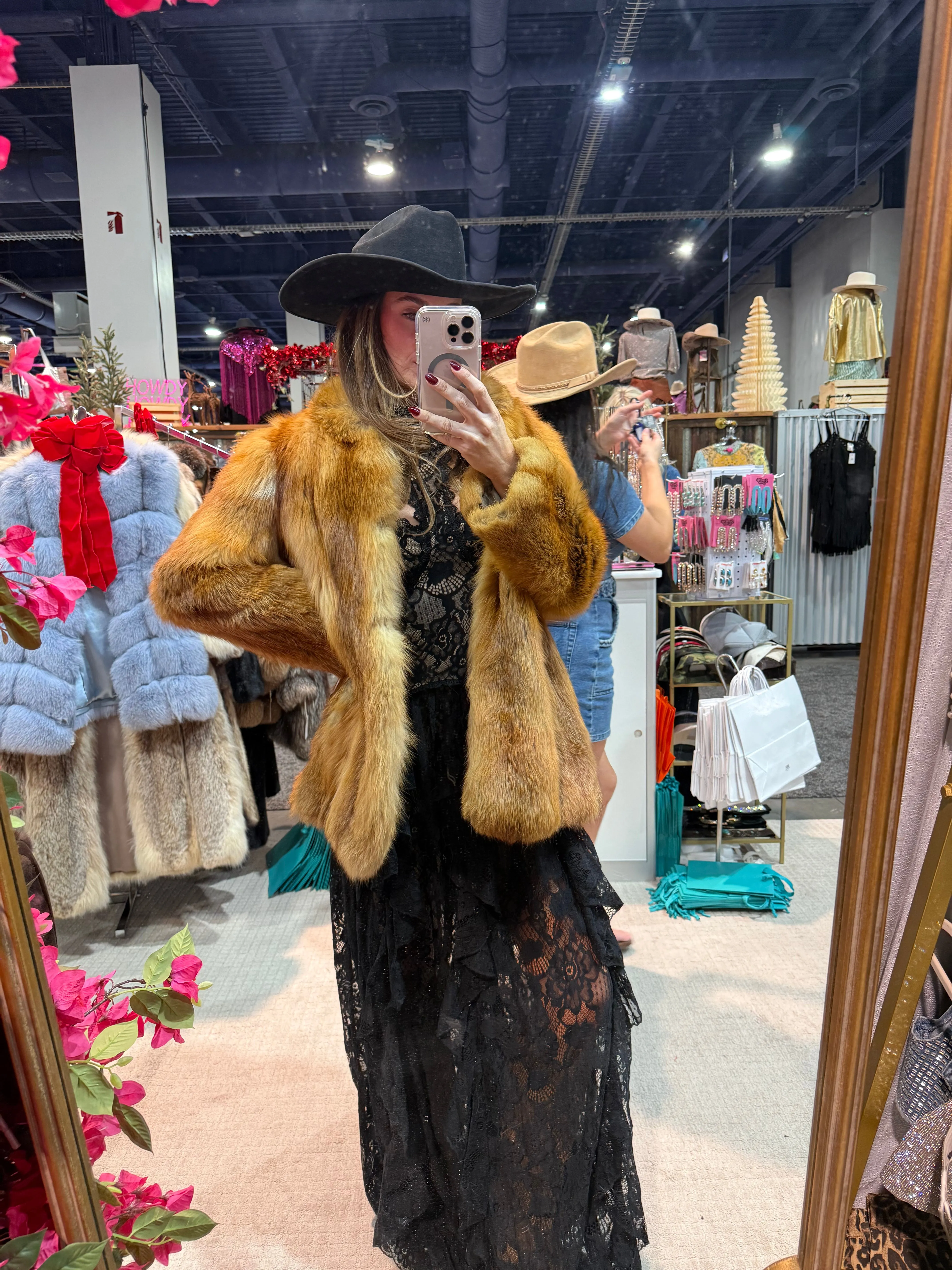 #S16 Red Fox Jacket - Size XS/Small sold by Glitzy Bella product image thumbnail 5