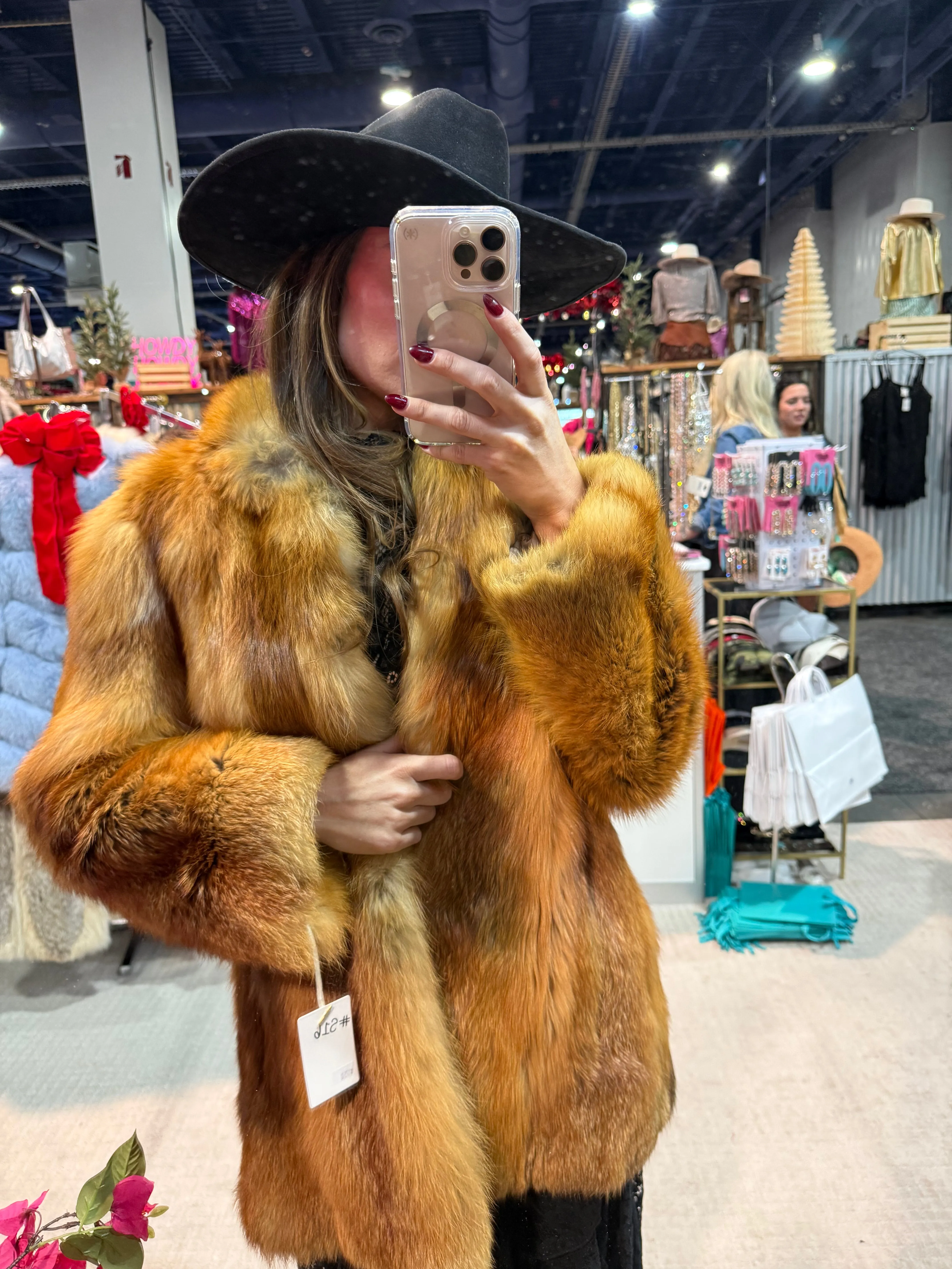 #S16 Red Fox Jacket - Size XS/Small sold by Glitzy Bella product image thumbnail 4