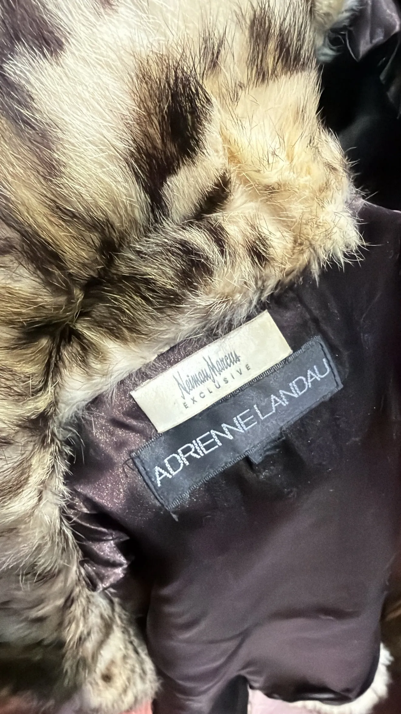 #GB21 Vintage Rabbit Fur Vest Size Medium sold by Glitzy Bella product image thumbnail 4