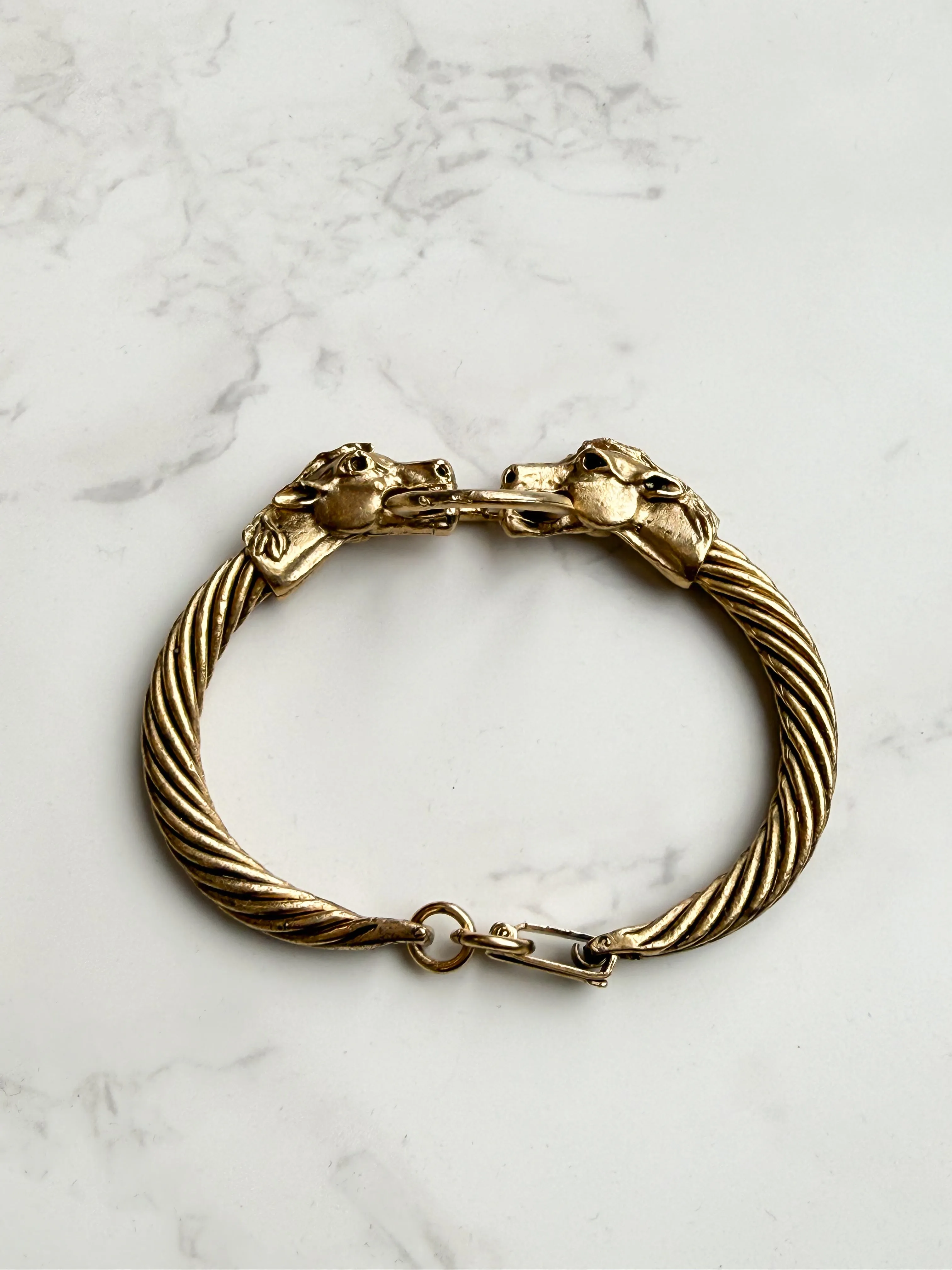 NEW!! Double Horse Bracelet sold by Glitzy Bella product image thumbnail 2