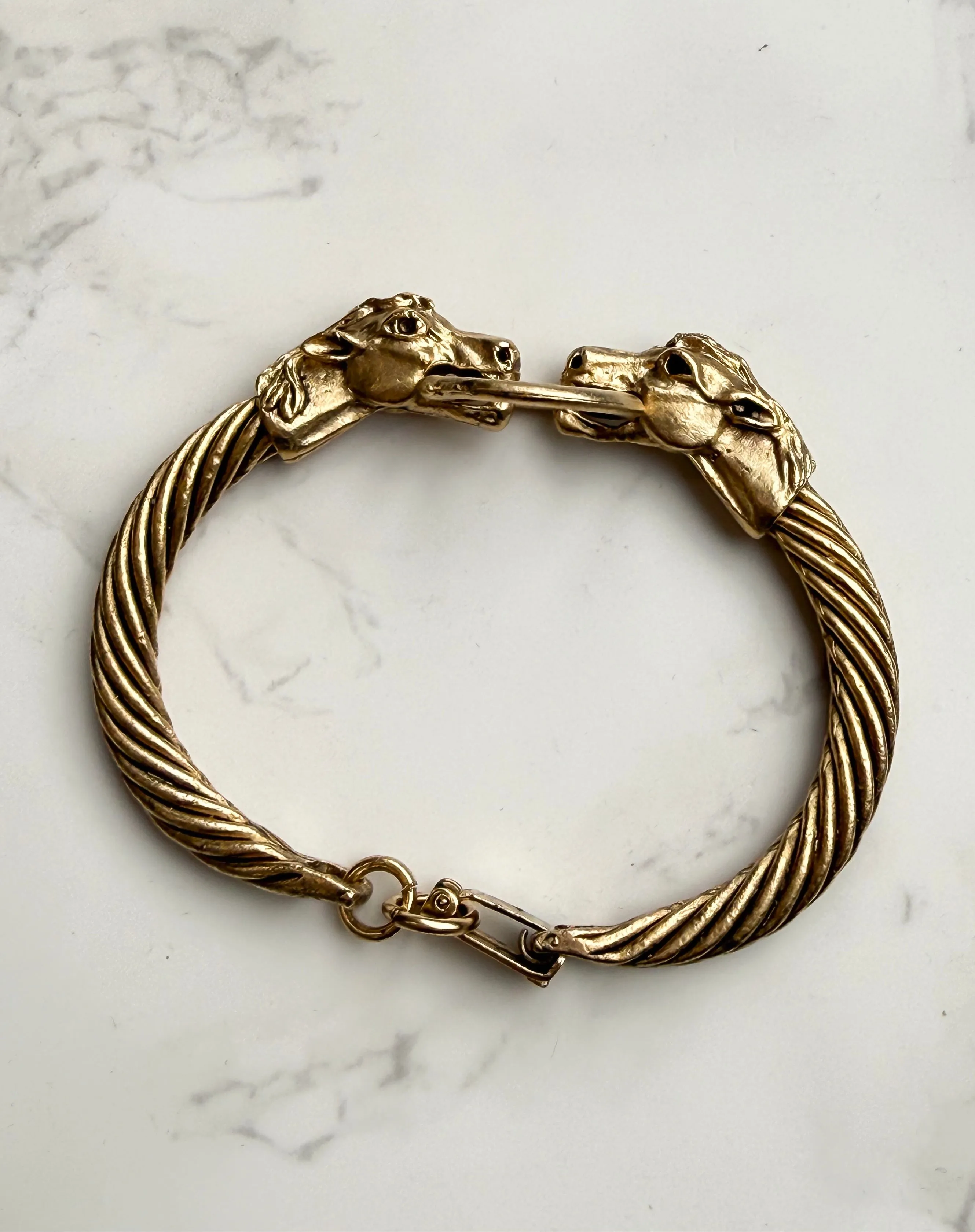 NEW!! Double Horse Bracelet sold by Glitzy Bella