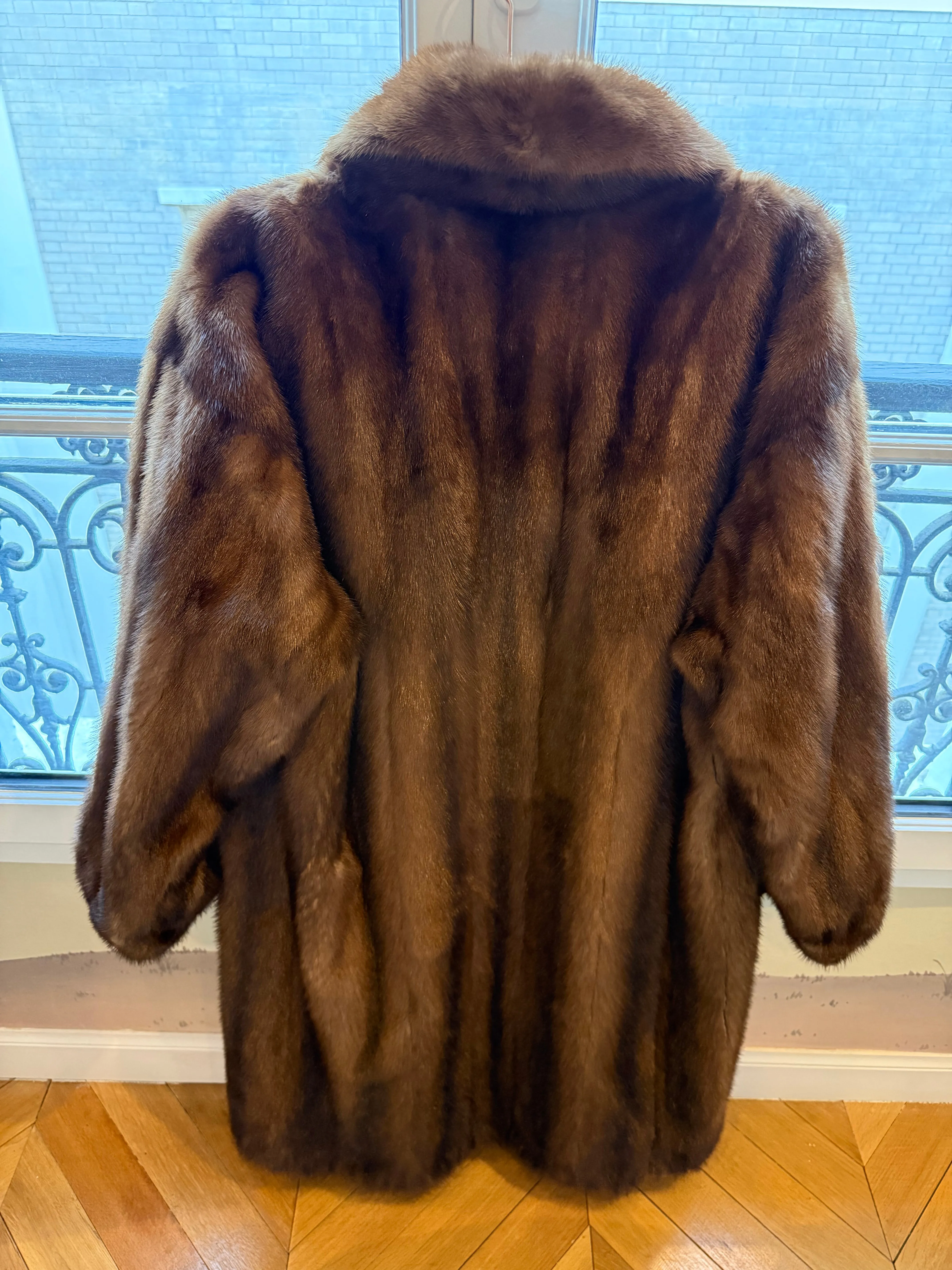 #GB78 Vintage Demi Buff Mink Coat Size Medium sold by Glitzy Bella product image thumbnail 5