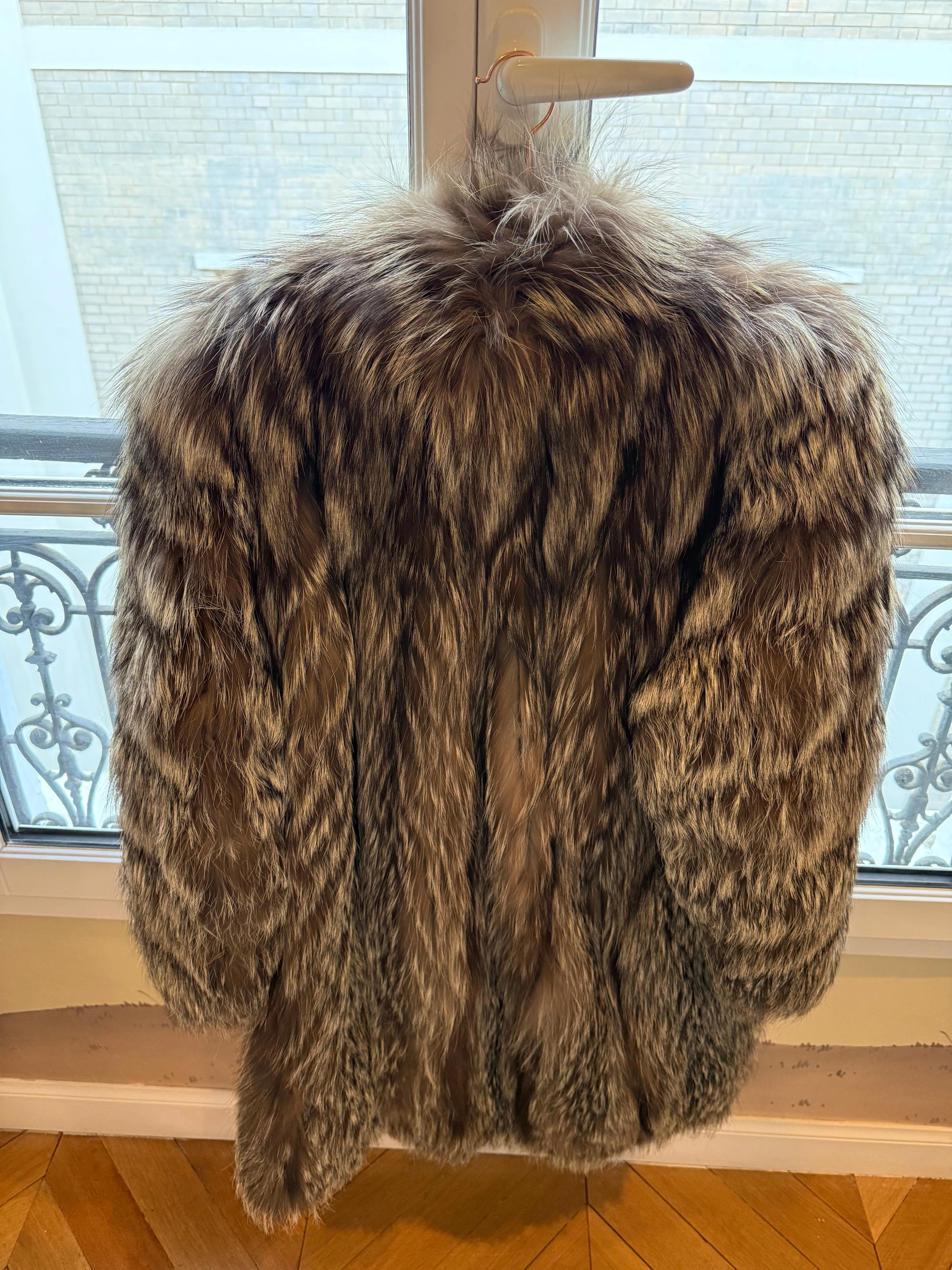 #GB74 Vintage Silver Fox Stroller Size Large sold by Glitzy Bella product image thumbnail 5