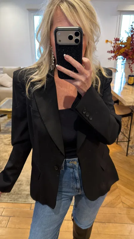 NEW!! Vintage Dolce & Gabbana Black Blazer - Size Small sold by Glitzy Bella