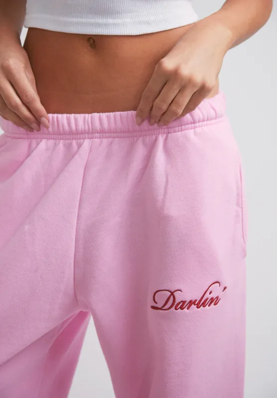 EXCLUSIVE!! Signature Plush Sweatpants - Blush sold by Glitzy Bella