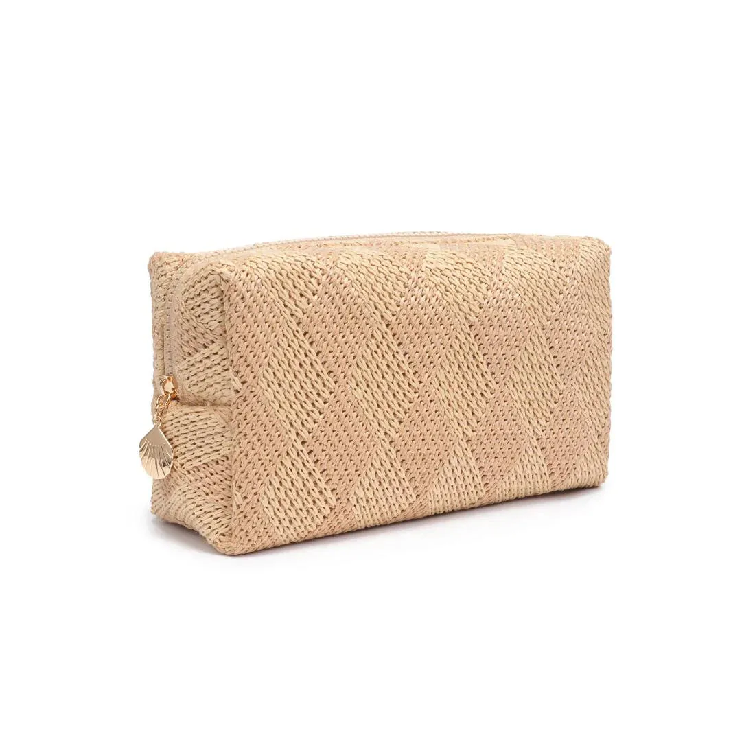 NEW!! "Breeze" Woven Straw Travel Pouch sold by Glitzy Bella product image thumbnail 5