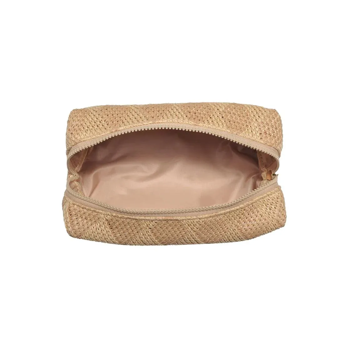 NEW!! "Breeze" Woven Straw Travel Pouch sold by Glitzy Bella product image thumbnail 3