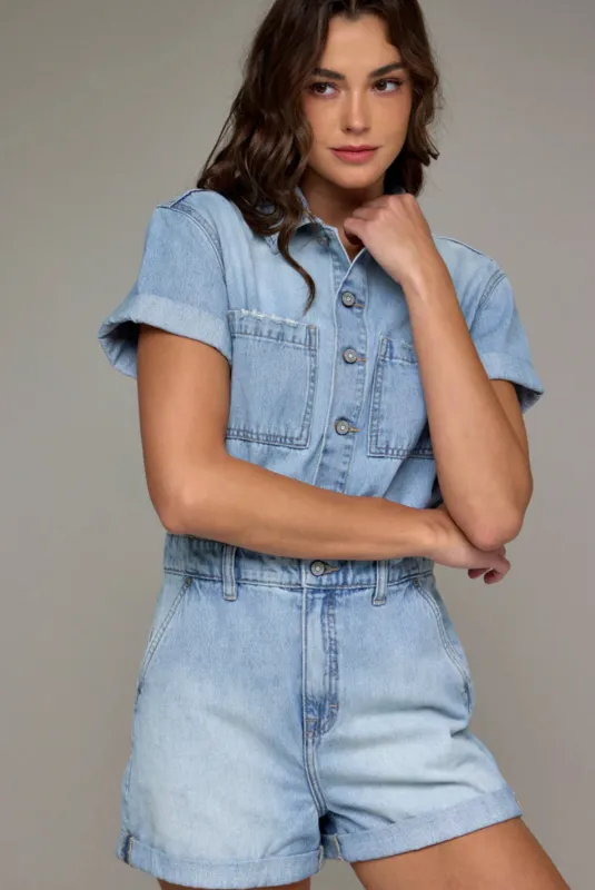 The Dylan Romper in Medium Light made by Show Me Your MuMu