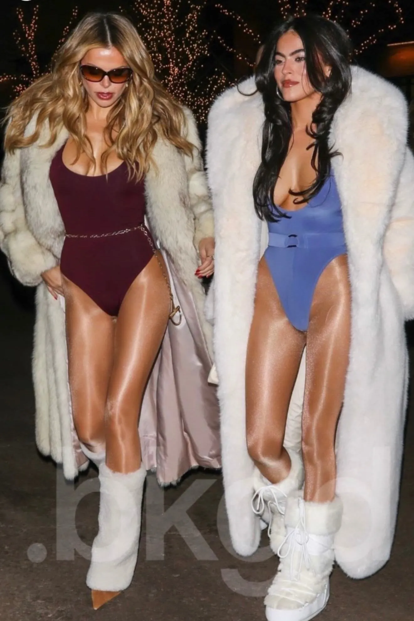 #24 Vintage Blue Fox Coat Size M/L sold by Glitzy Bella product image thumbnail 3