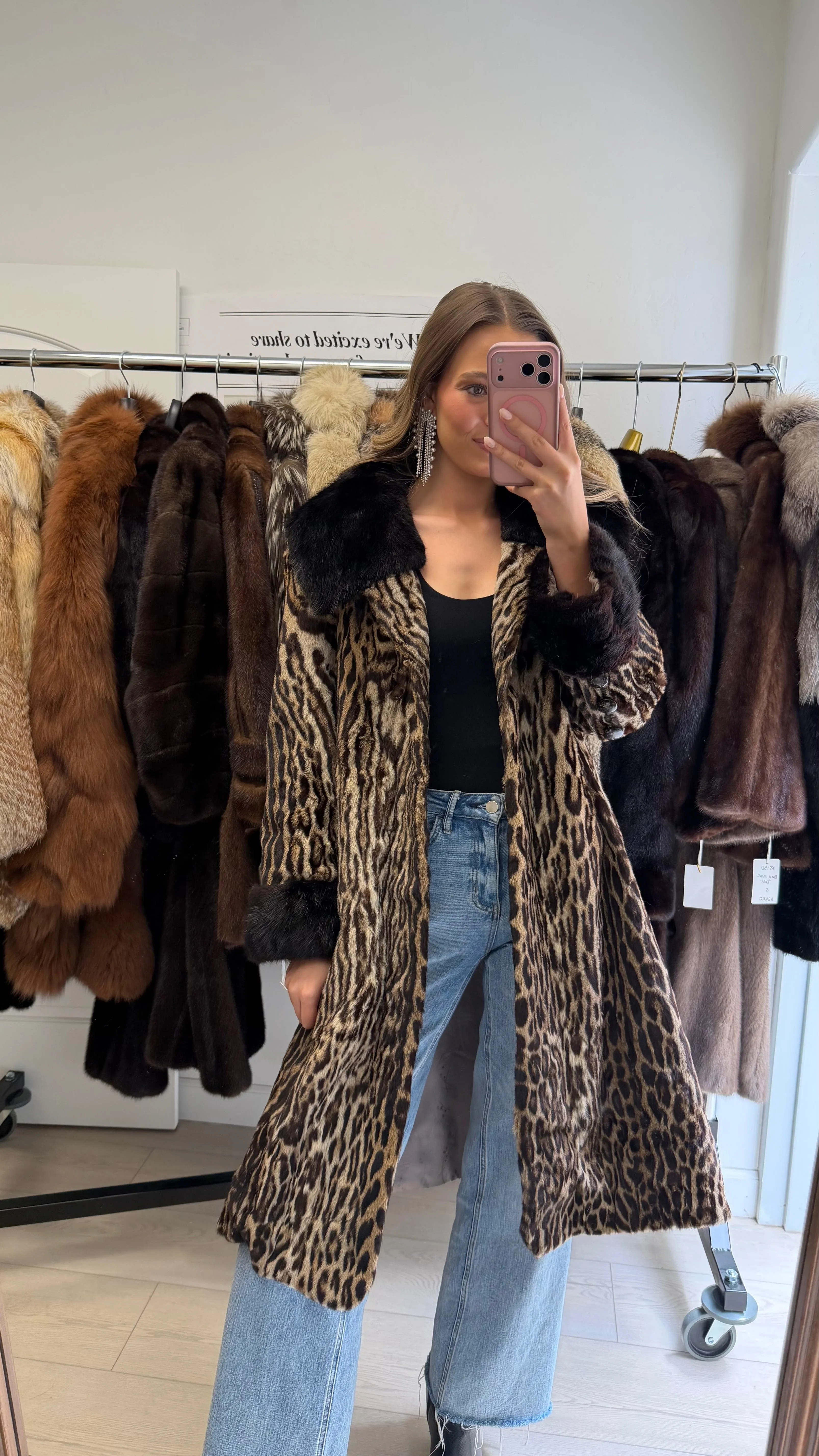 #18 Vintage Mink & Rabbit Fur Stroller Size S/M sold by Glitzy Bella product image thumbnail 5