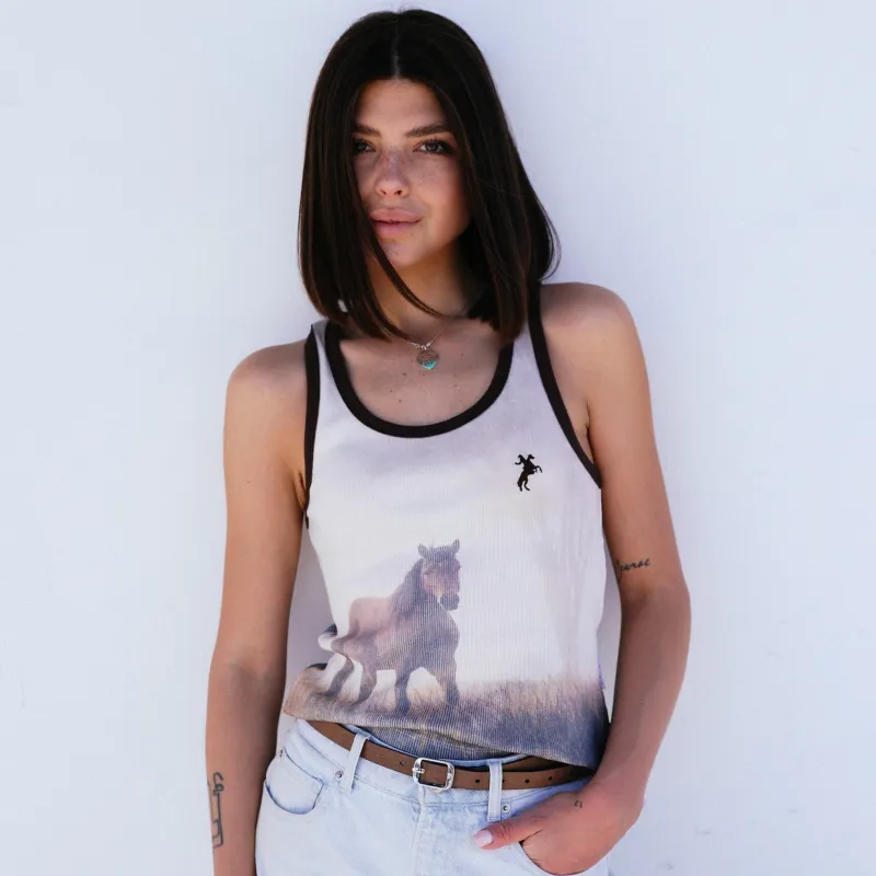 Ranch Life Tank Top made by The Laundry Room