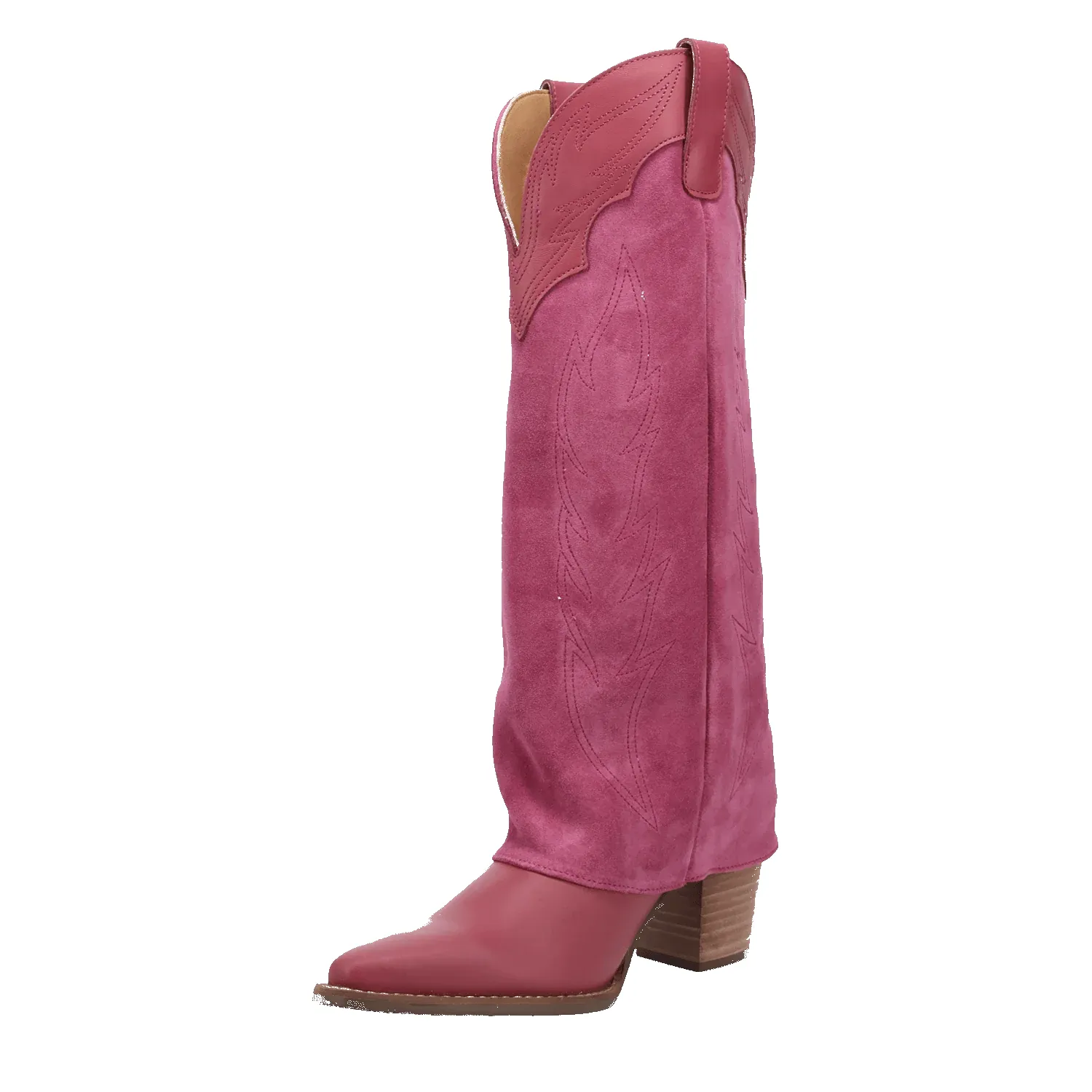 Wild Fire Leather Boot - Pink sold by Glitzy Bella product image thumbnail 4