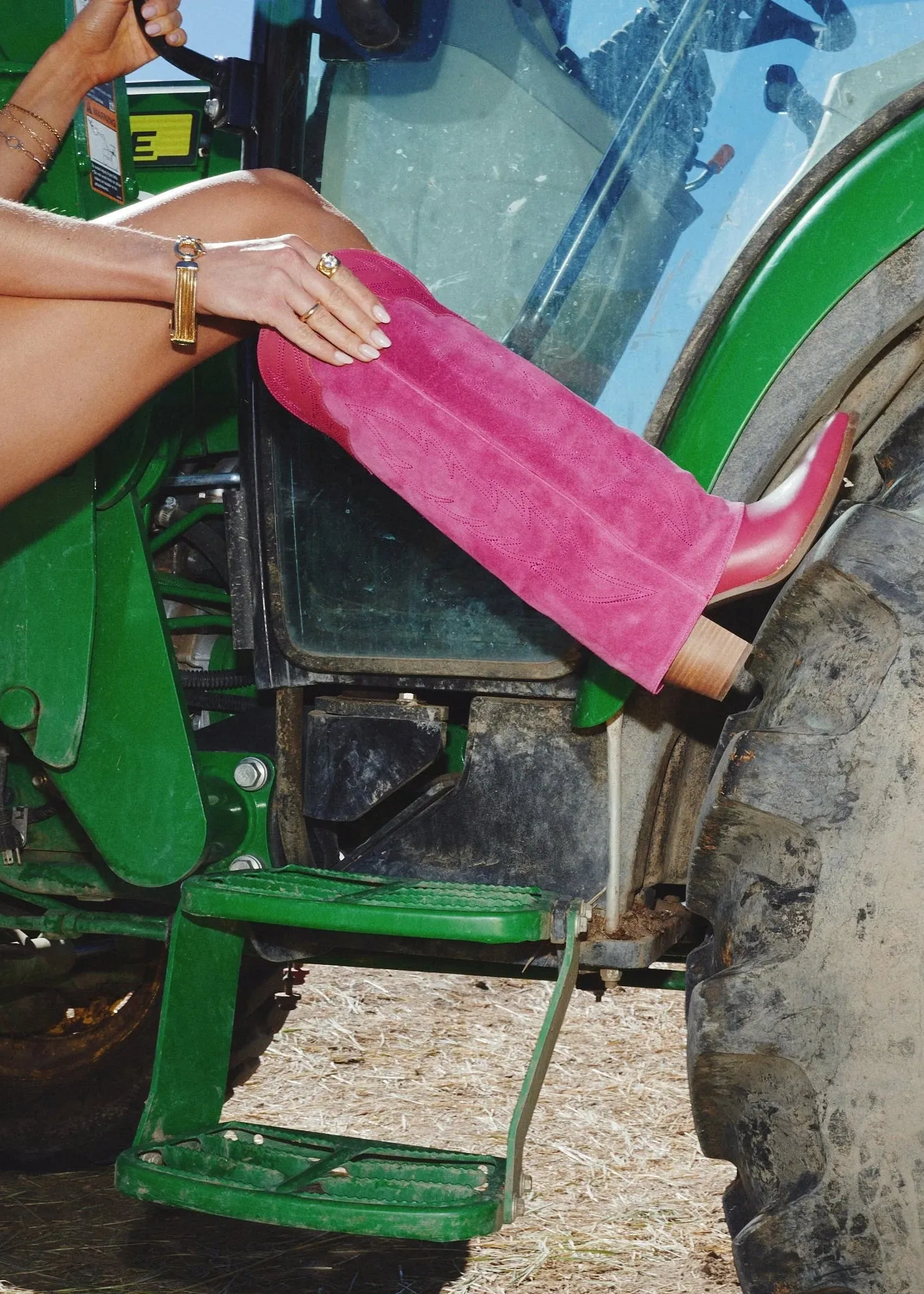 Wild Fire Leather Boot - Pink sold by Glitzy Bella product image thumbnail 5