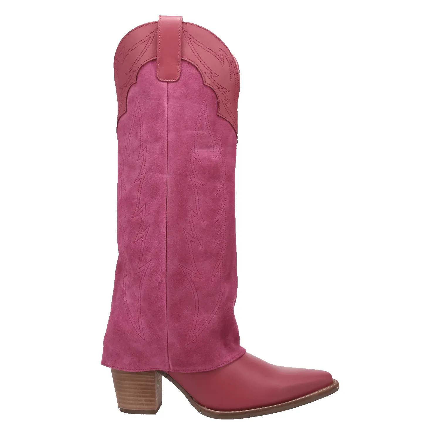 Wild Fire Leather Boot - Pink sold by Glitzy Bella product image thumbnail 2