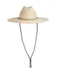 NEW!! The Dorado Ritz Pressed Palm Straw Hat sold by Glitzy Bella