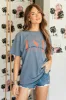 "Patriotic" Comfort Color Tee in Denim Blue sold by Glitzy Bella