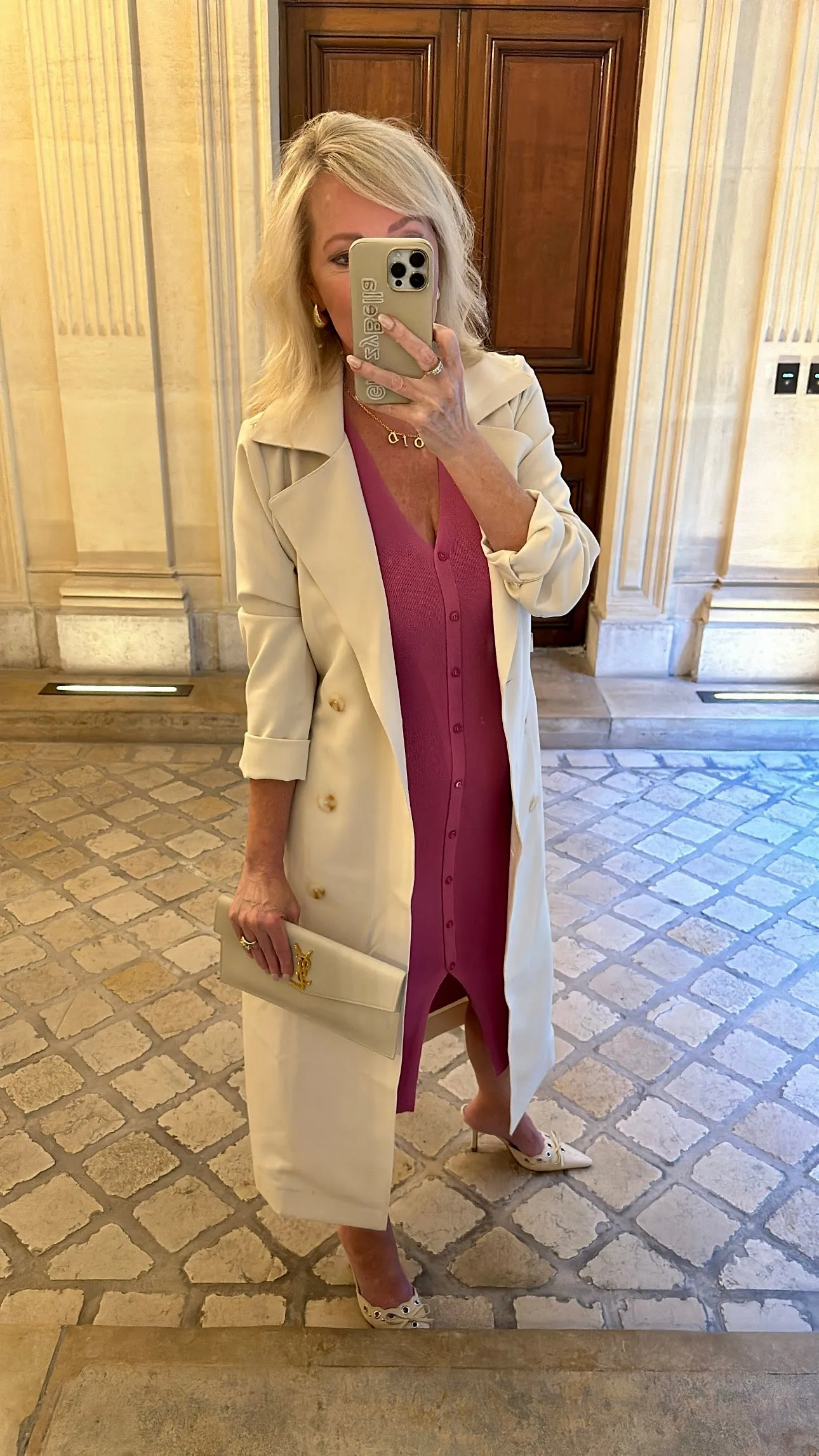 FINAL SALE!! The "Alyvia" Ribbed Midi Dress in Pink sold by Glitzy Bella product image thumbnail 4