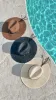 NEW!! Bandera Straw Hat in Brown sold by Glitzy Bella