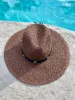NEW!! Bandera Straw Hat in Brown sold by Glitzy Bella