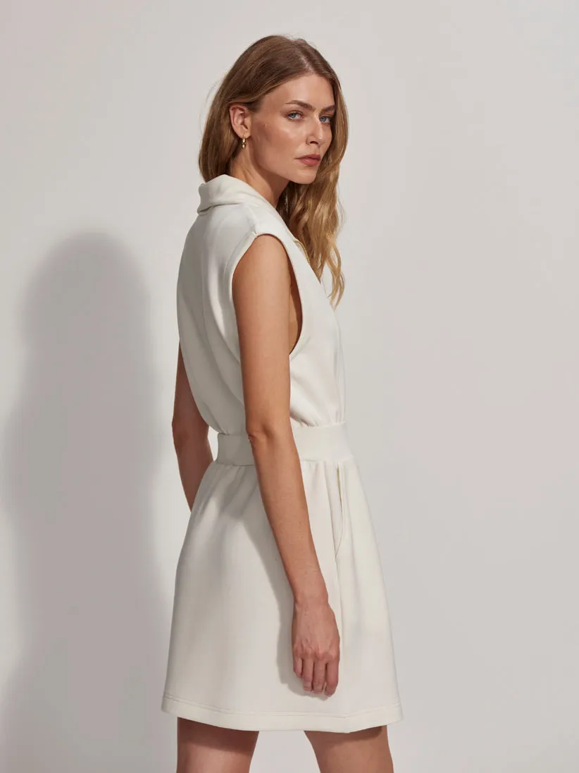 FINAL SALE!! Rosannah Zip Dress in Ivory by VARLEY sold by Glitzy Bella product image thumbnail 5