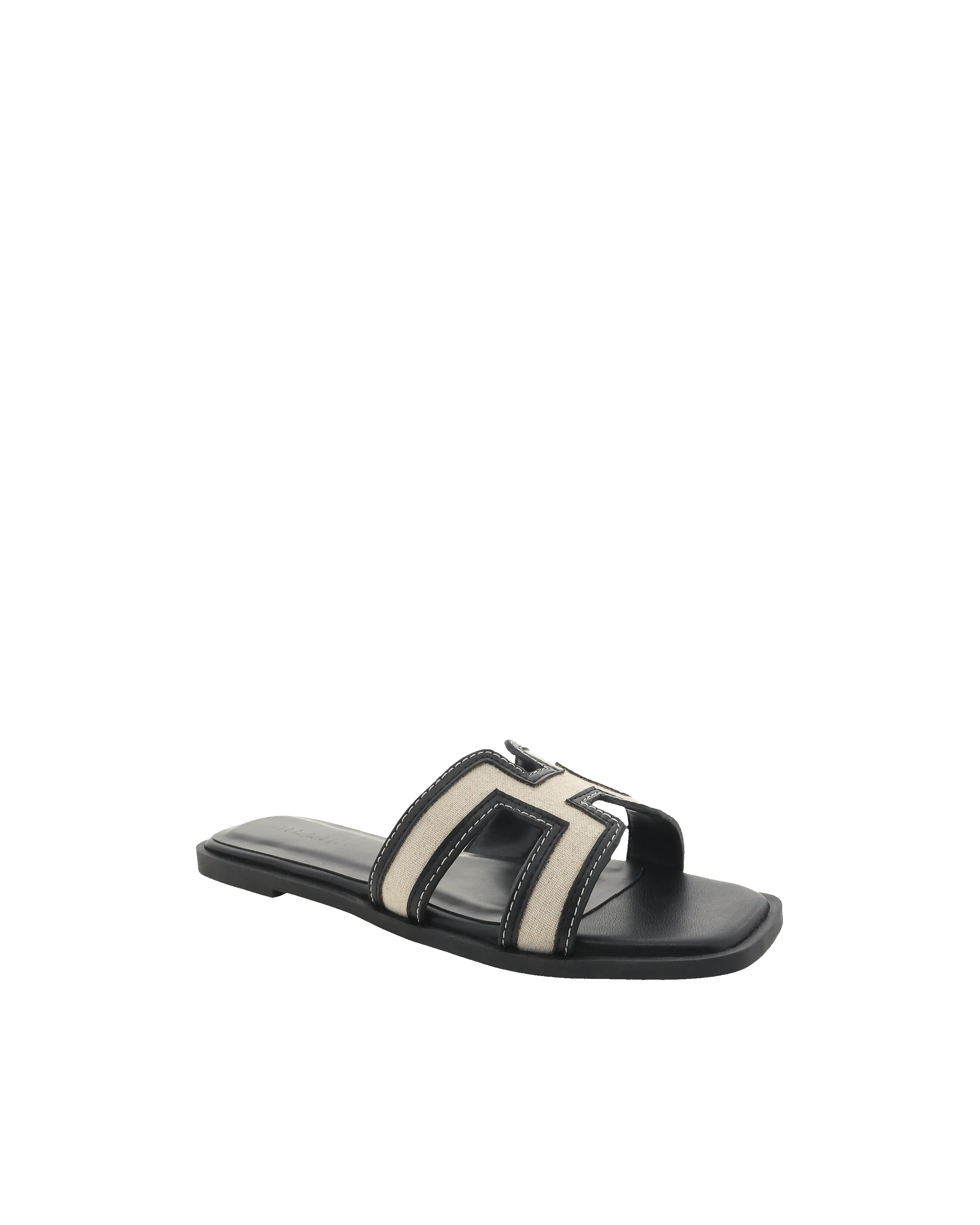 FINAL SALE!! The Paris Slide in Black Linen sold by Glitzy Bella product image thumbnail 5