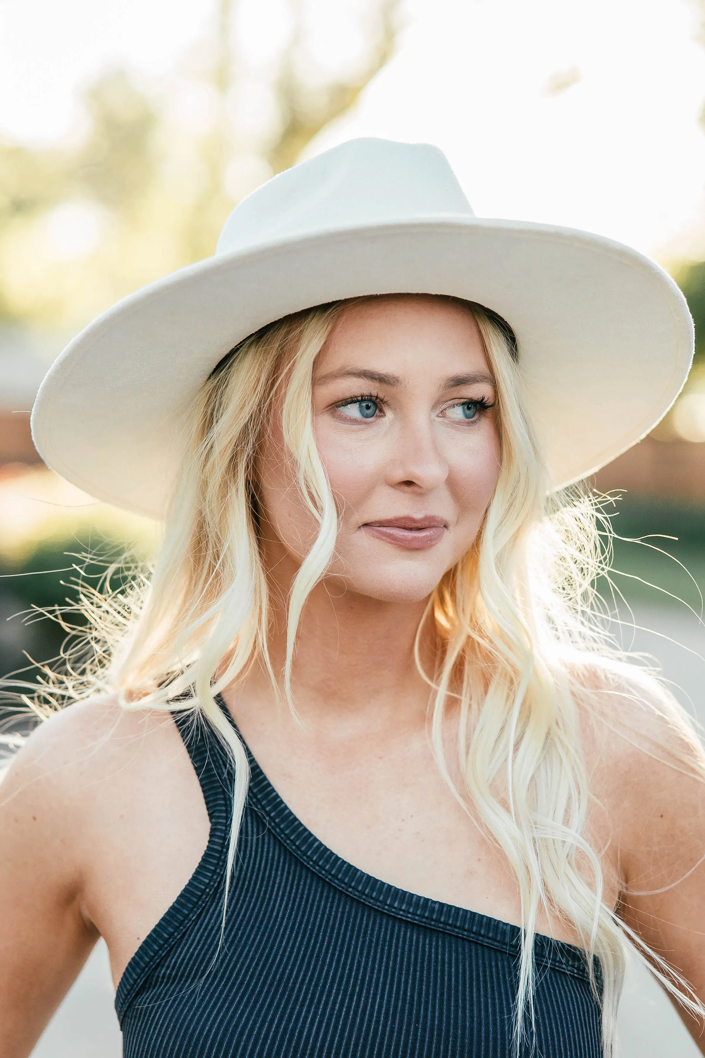 NEW!! The Dreamer Braided Suede Hat in Ivory sold by Glitzy Bella product image thumbnail 3