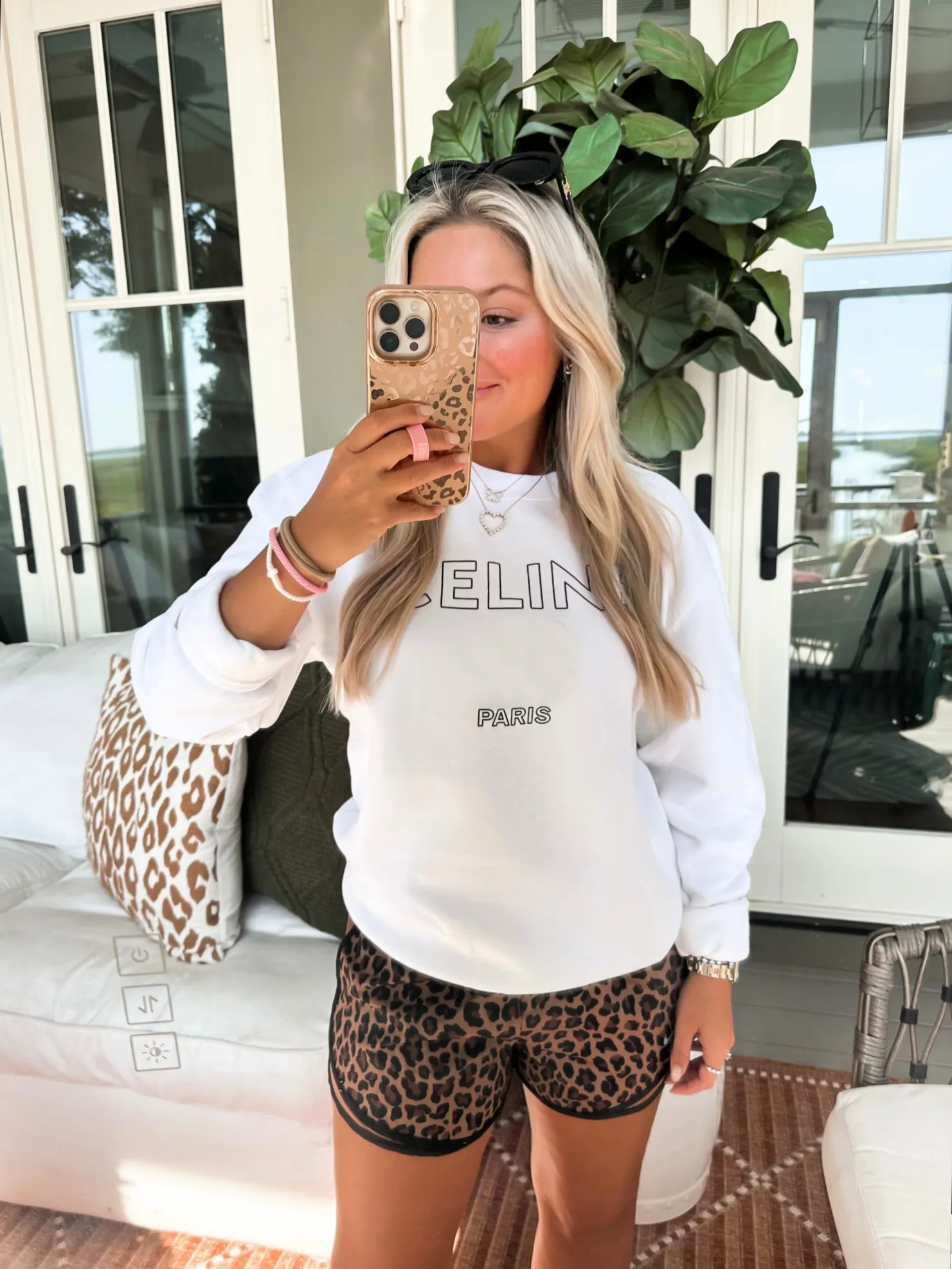 AS SEEN ON WHITNEY RIFE!! “Paris Icon" Graphic Sweatshirt in 2 Styles sold by Glitzy Bella