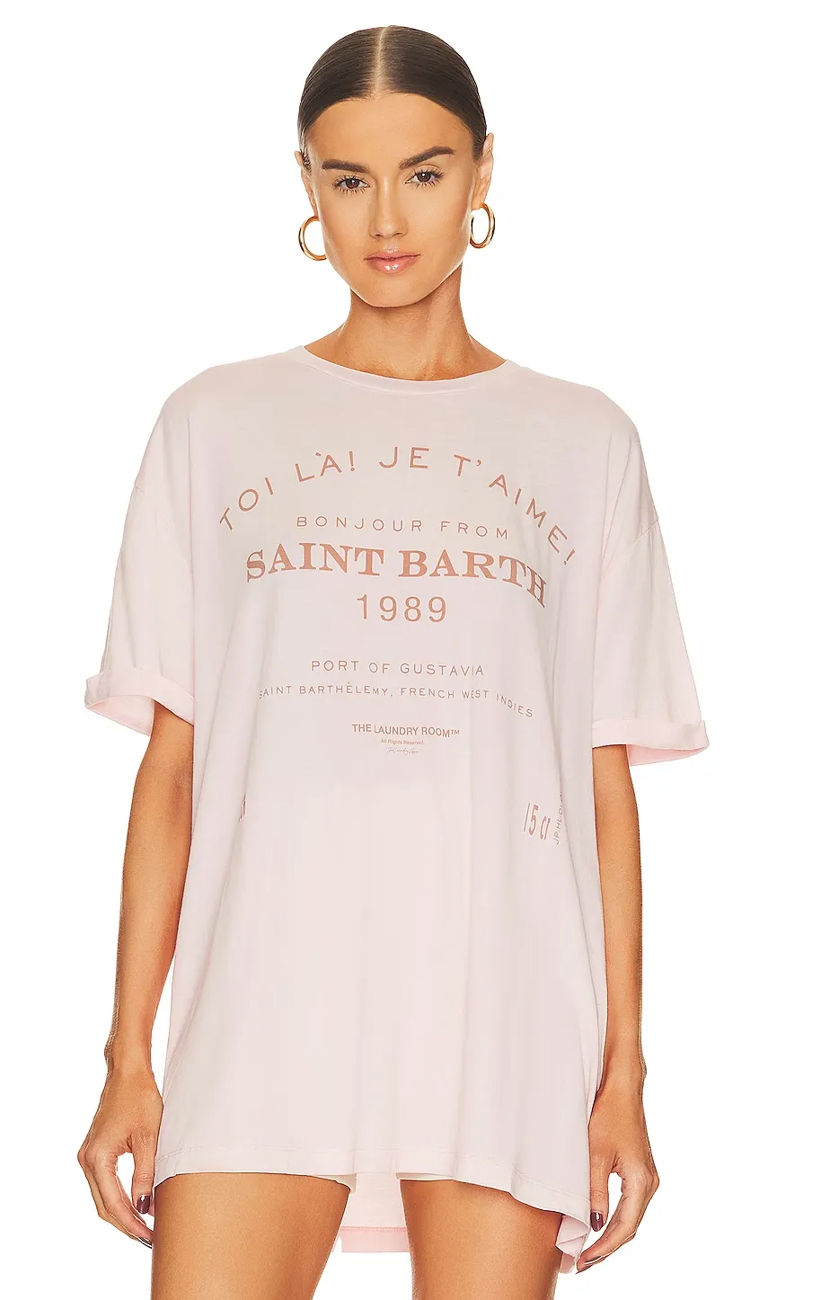 FINAL SALE!! Saint Barth's Oversized Tee sold by Glitzy Bella product image thumbnail 5