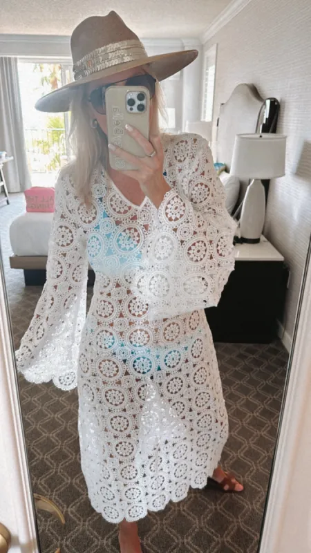 NEW!! Saint Tropez Cover Up in 2 Colors sold by Glitzy Bella