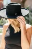 FINAL SALE!! The Beverly Wool Panama in Black sold by Glitzy Bella