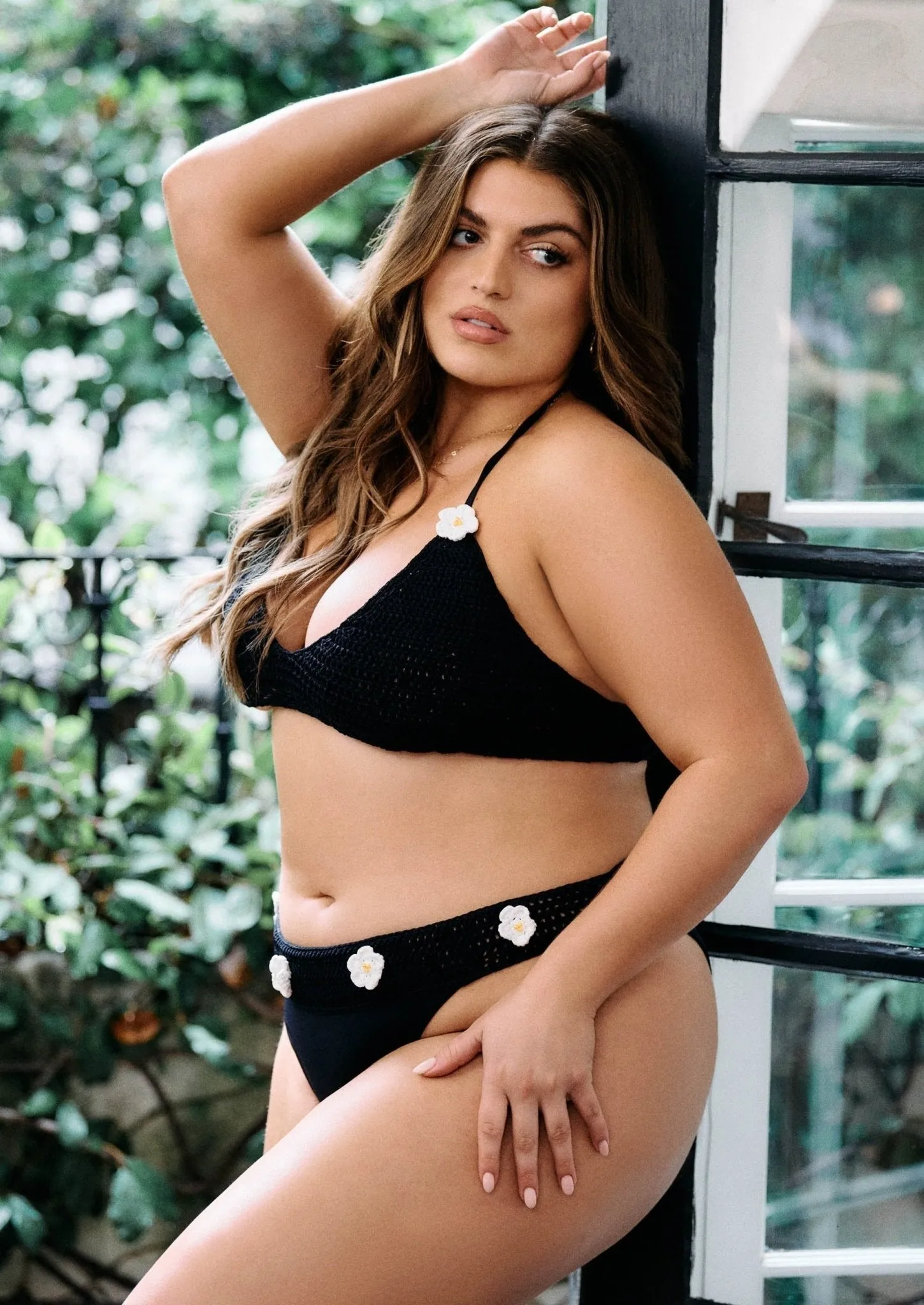 Tulum Top - Black Daisy sold by JMP The Label product image thumbnail 4