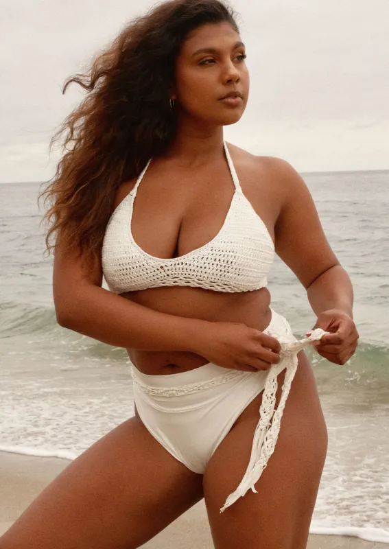 Sydney Bottom - Pearl White sold by JMP The Label