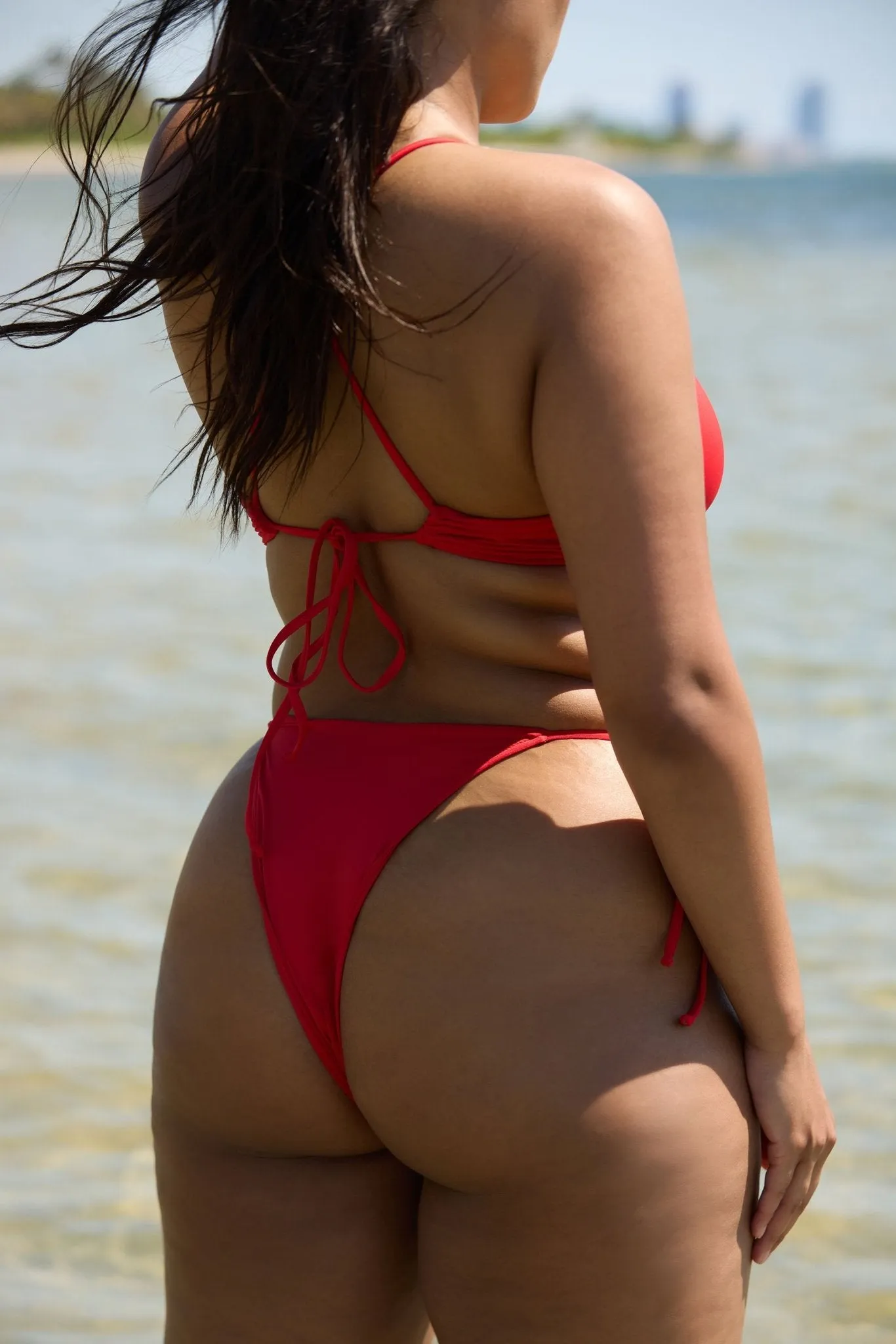 Maui Bottom - Red sold by JMP The Label product image thumbnail 4