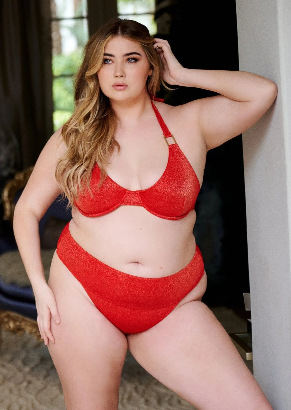 Monterey Bottom - Blaze Lurex sold by JMP The Label product image thumbnail 3