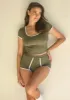 Girlfriend Set - Army Green sold by JMP The Label