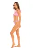 Savannah Off The Shoulder Ruffle Bikini Top - Blushing Pink sold by JMP The Label