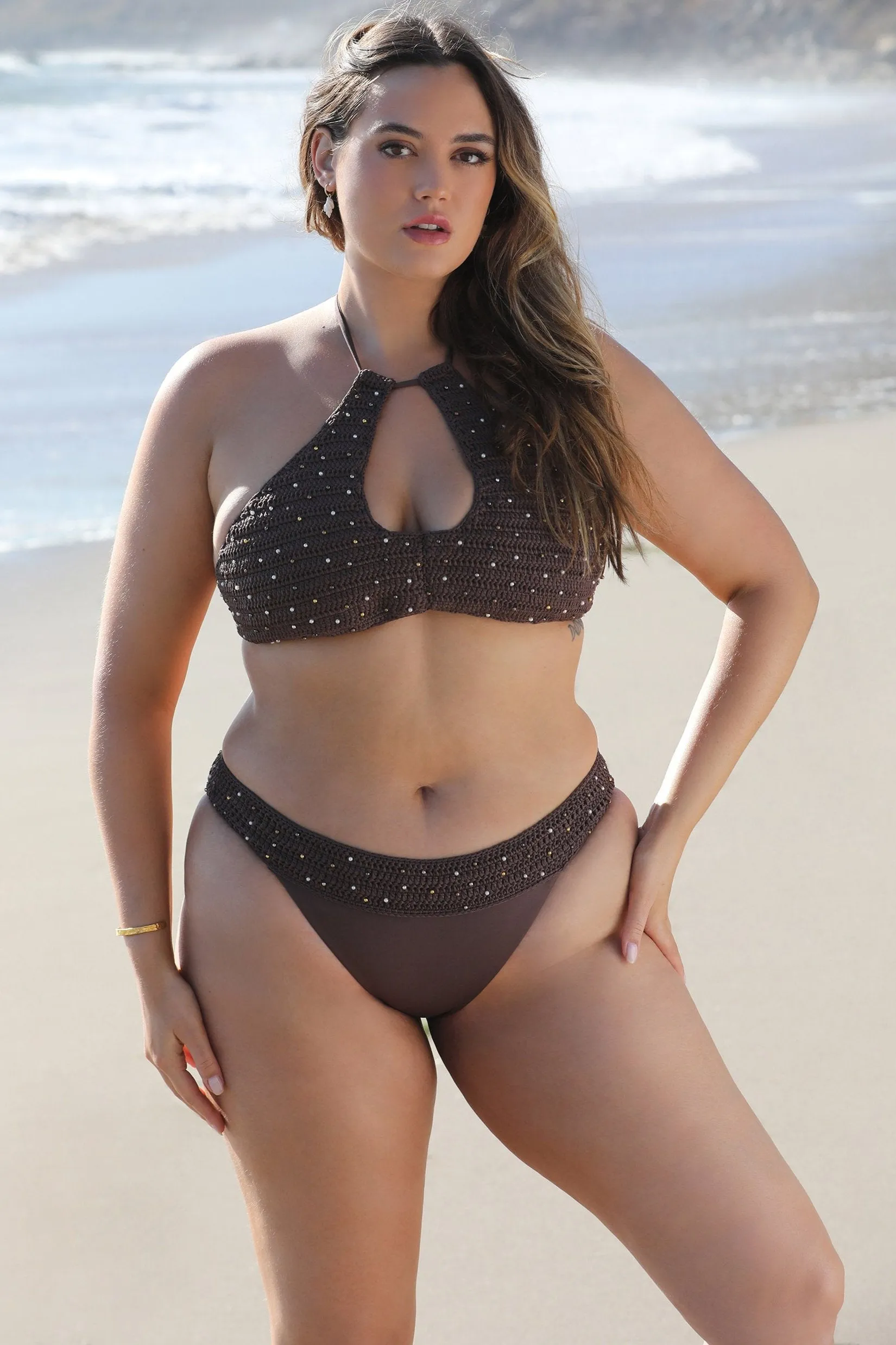 La Paz Bottom - Mixed Metal Brown sold by JMP The Label