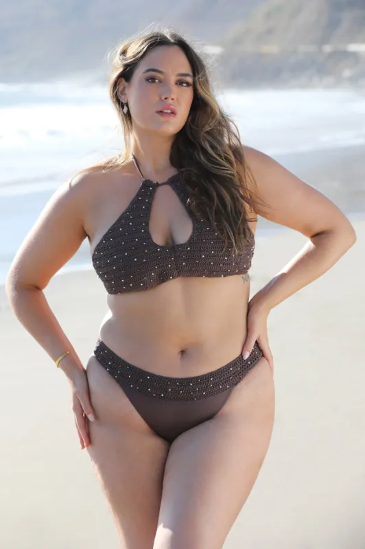 Cali Top - Mixed Metal Brown sold by JMP The Label