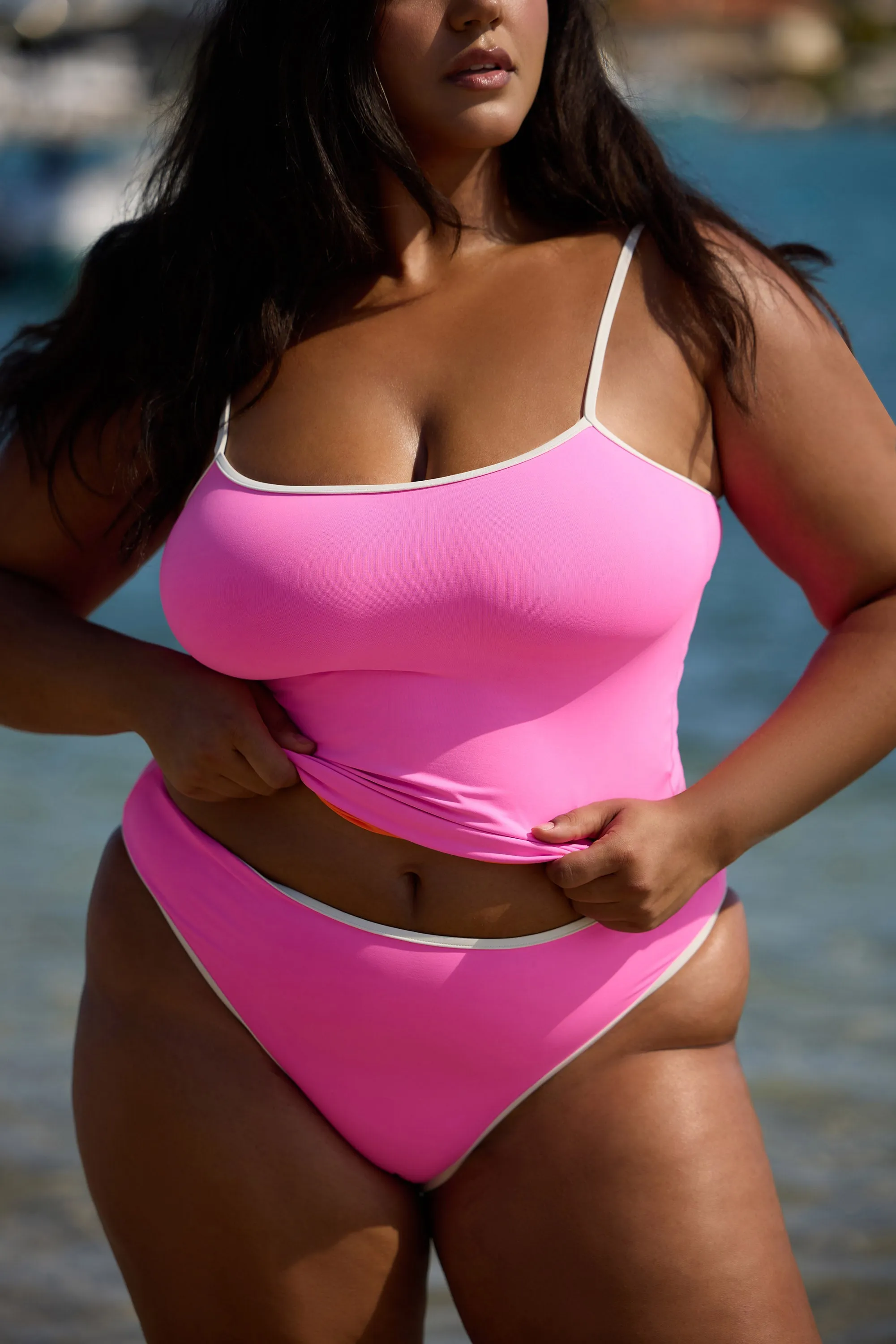 Monaco Bottom - Pink Orange Reversible sold by JMP The Label product image thumbnail 4