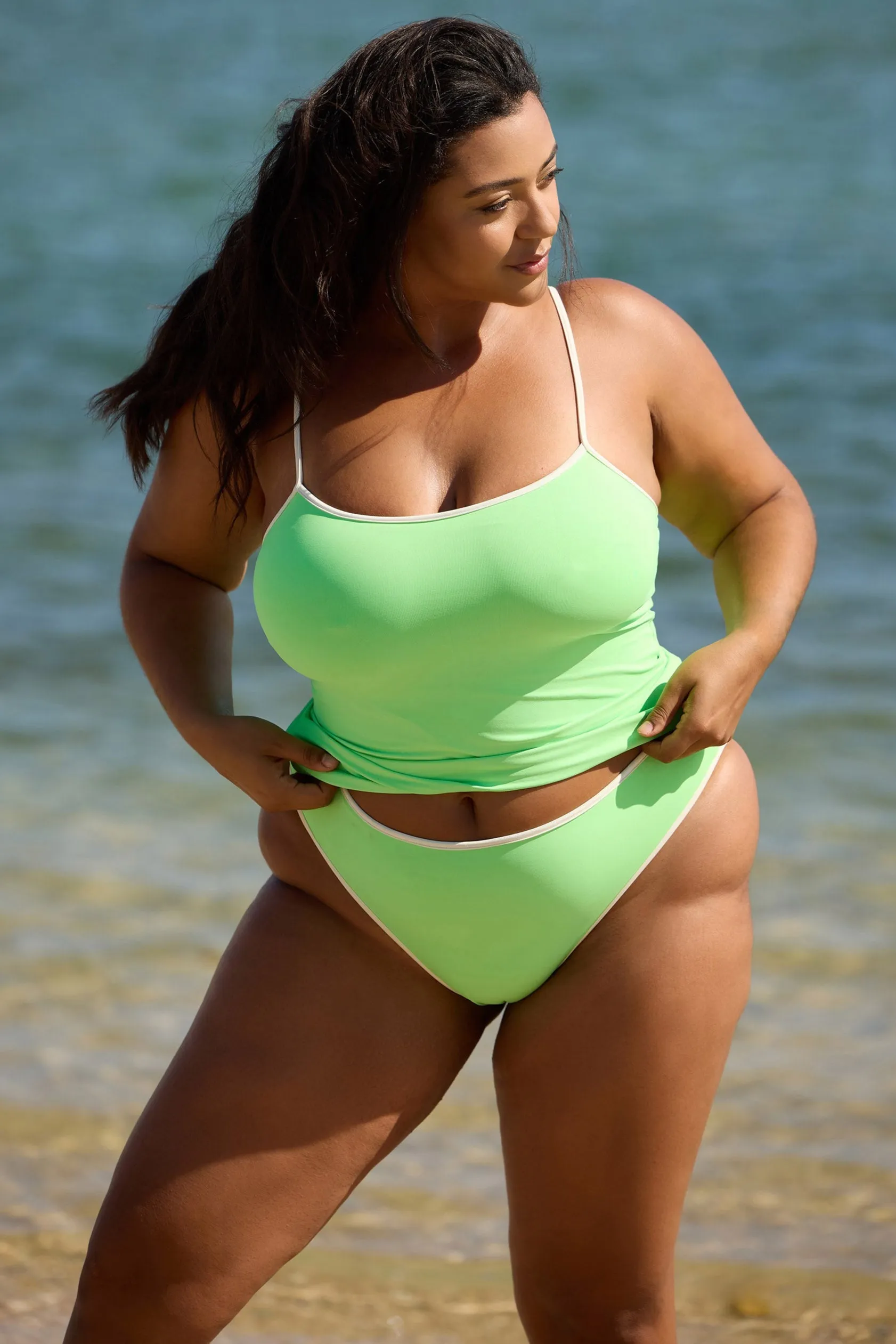 Monaco Bottom - Blue Green Reversible sold by JMP The Label product image thumbnail 4