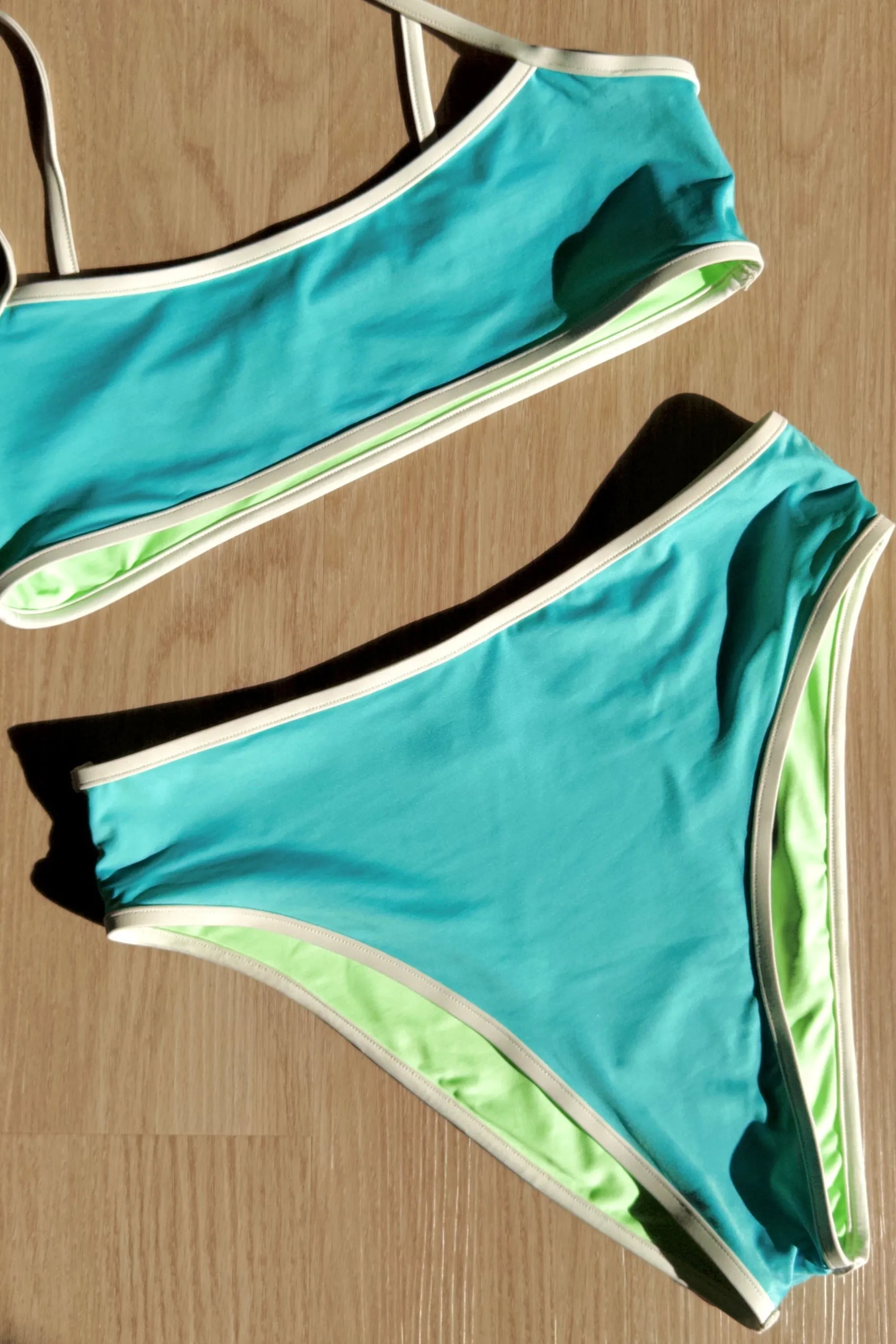 Monaco Bottom - Blue Green Reversible sold by JMP The Label product image thumbnail 2