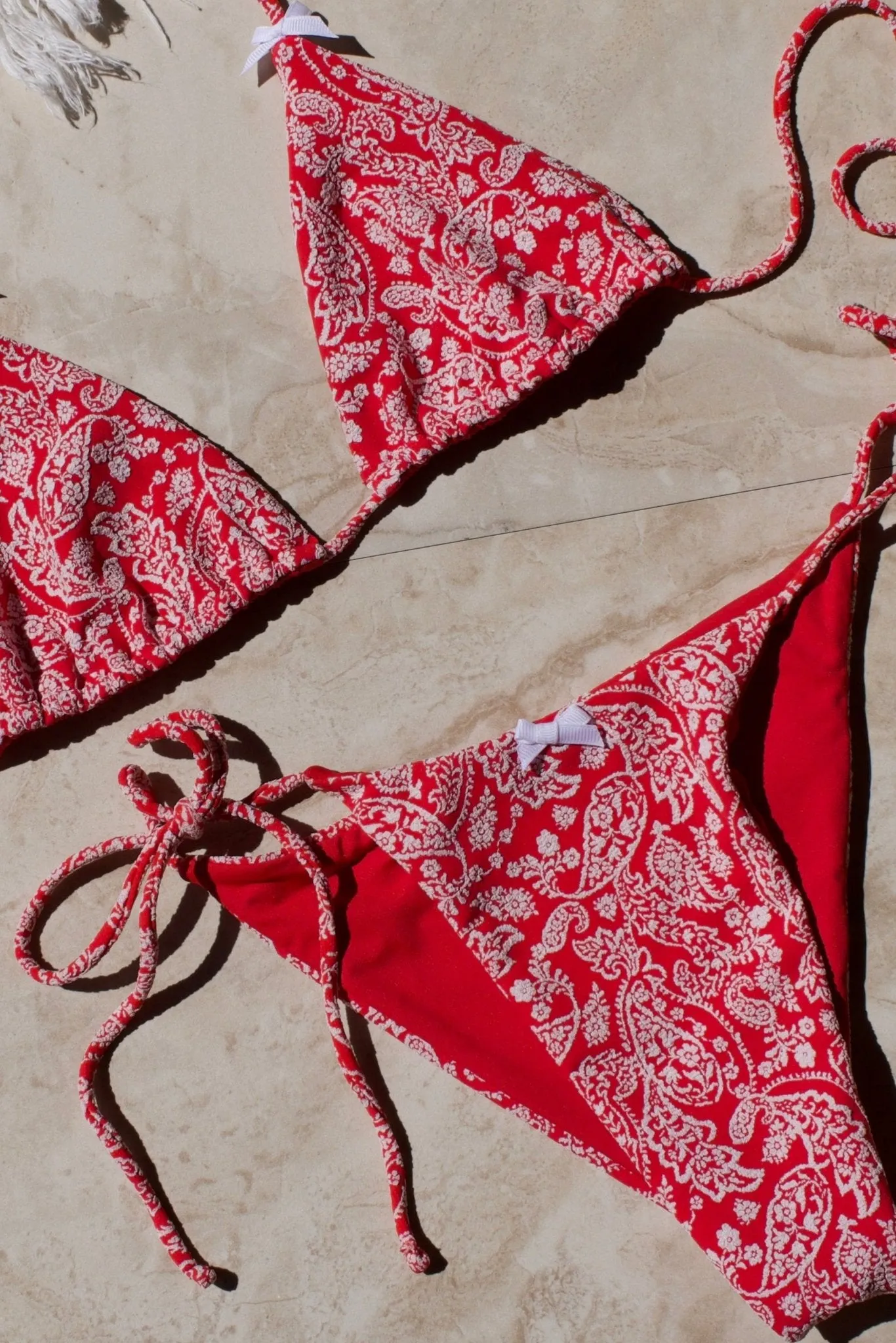 Bali Bottom - Red Paisley sold by JMP The Label product image thumbnail 3