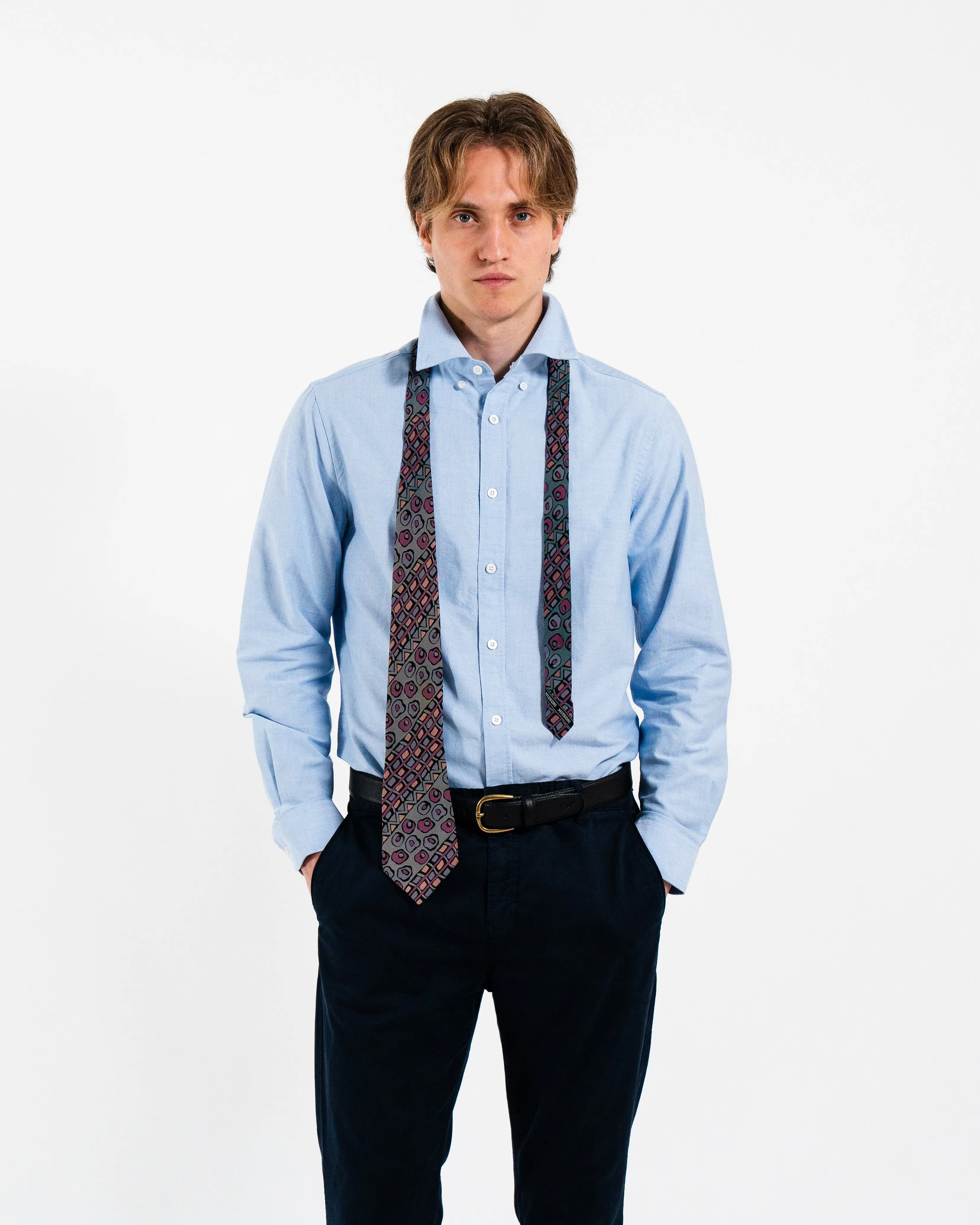 'Le Bleu' Oxford Shirt sold by Le Alfre product image thumbnail 5
